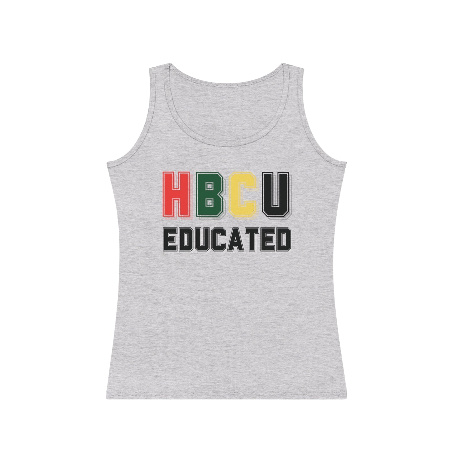 HBCU Educated Women's Tank Top - Celebrate Your Pride, Perfect for Summer Outings, College Events, Graduation Gifts, Back to School, Casual