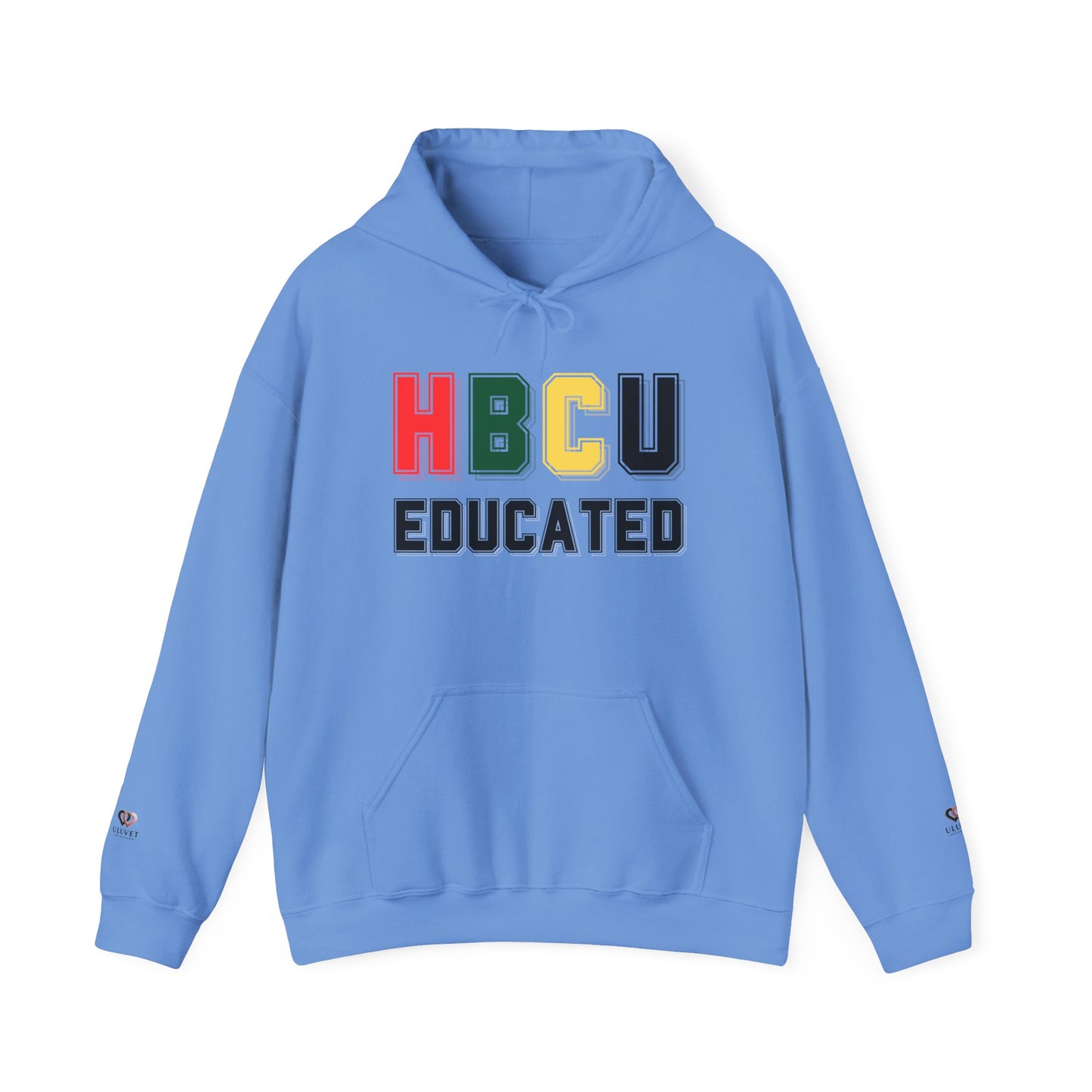 HBCU Educated Hoodie | Casual Wear for College Graduates, Perfect for School Spirit, Black History Month, Gifts