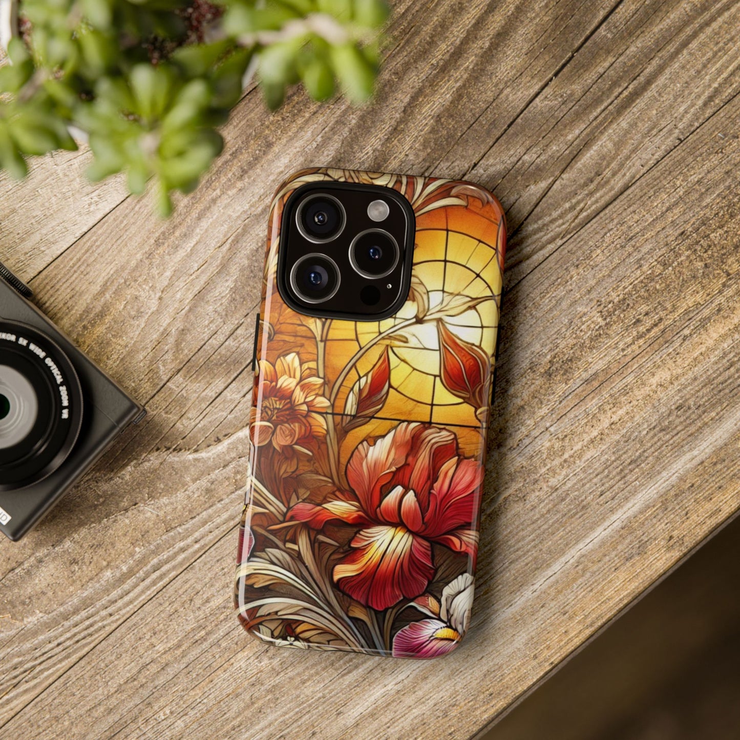 Floral iPhone Case | Tough Cases | Artistic Phone Cover | Flower Design | Stylish Mobile Protector | Unique Gift Idea