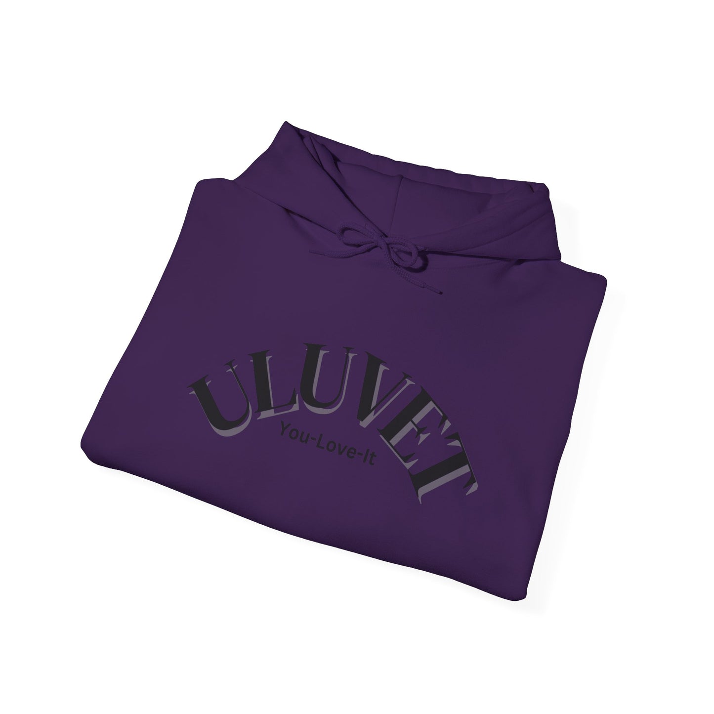 ULUVET Unisex Heavy Blend™ Hooded Sweatshirt, Cozy Unisex Hoodie, Perfect for Gifting, Casual Wear, Valentine's Day, Love Sweatshirt