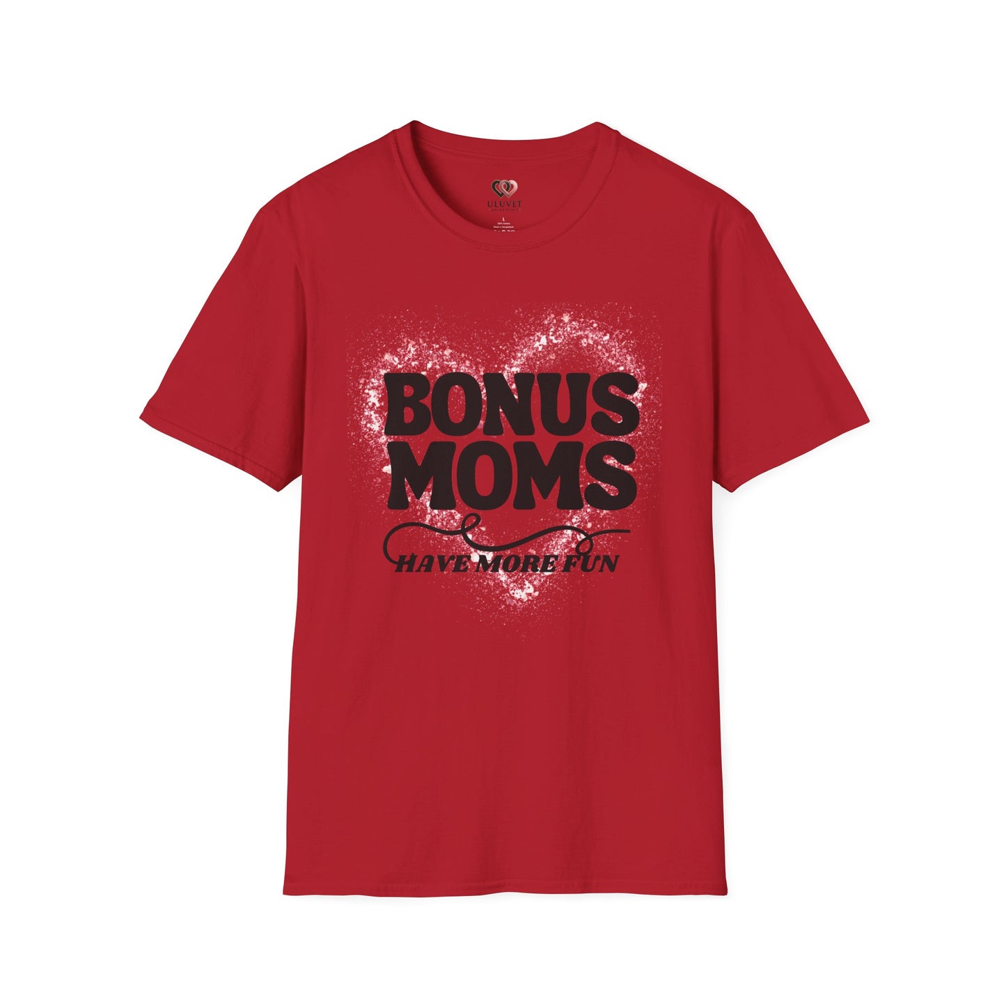Bonus Moms T-Shirt - Perfect Gift for Step-Moms, Fun Gift for Mother's Day, Family Gatherings, Heartfelt Tees