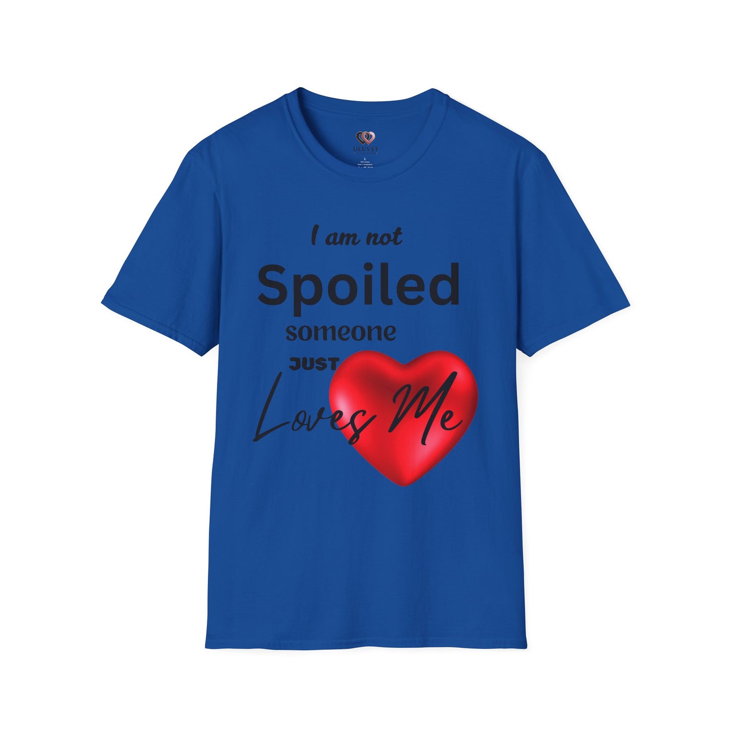 Fun Heart Graphic Tee for Spoiled Ones - Perfect Gift for Birthdays, Anniversaries, Galentine's Day, Summer Outfits, Casual Wear