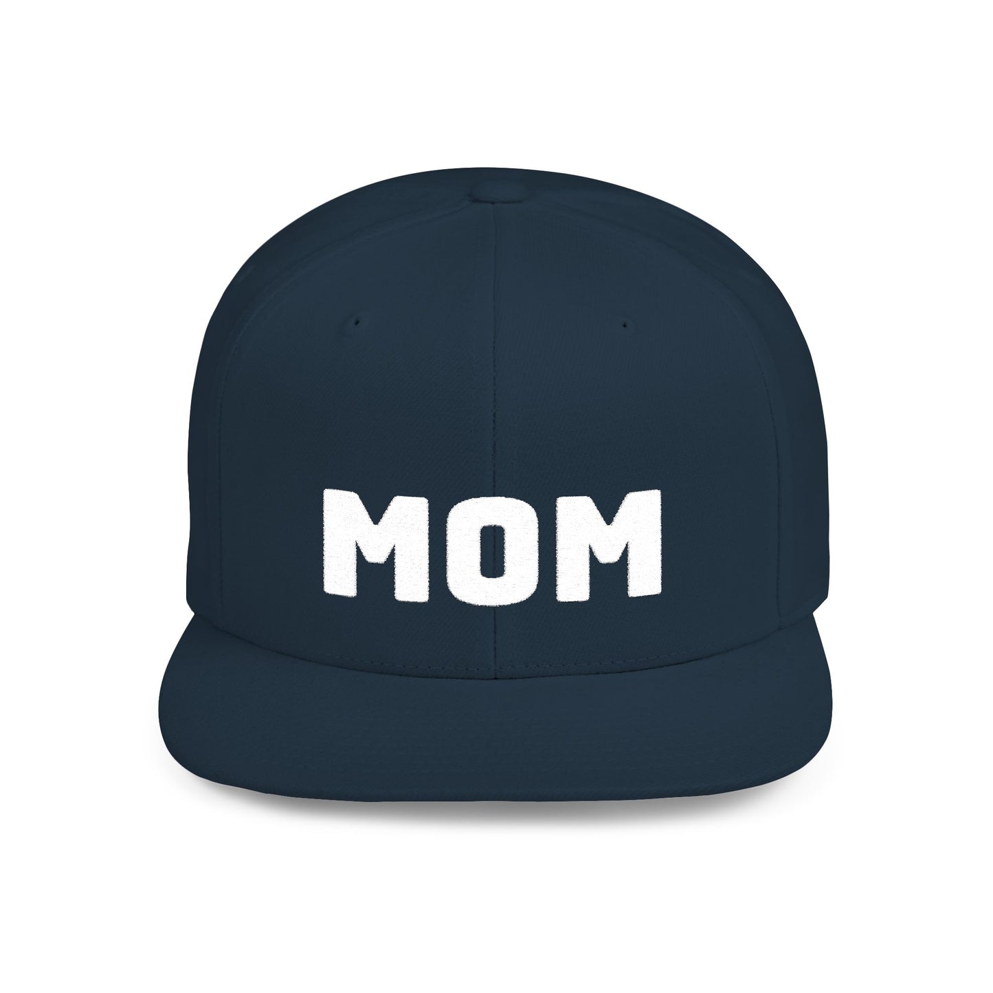 Modern MOM Flat Bill Snapback Hat, Trendy Mom Gift, Stylish Cap for Mothers, Unique Mother's Day Item, Everyday Wear, Fashion Accessory
