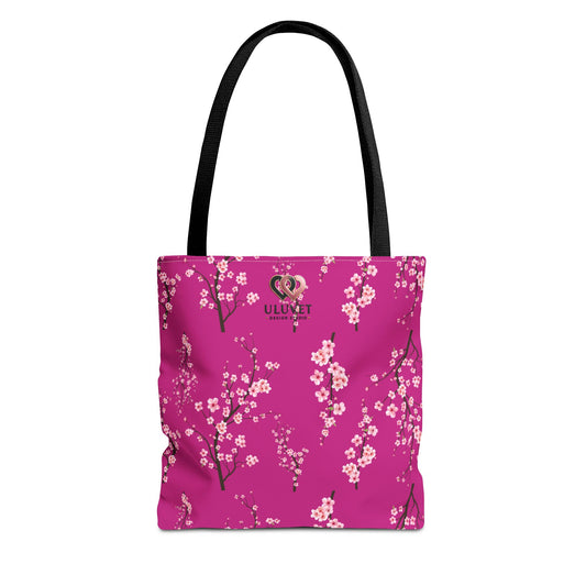 Blooming Cherry Blossom Tote Bag, Floral Shopping Bag, Eco-Friendly Tote, Gift for Her, Spring Accessories