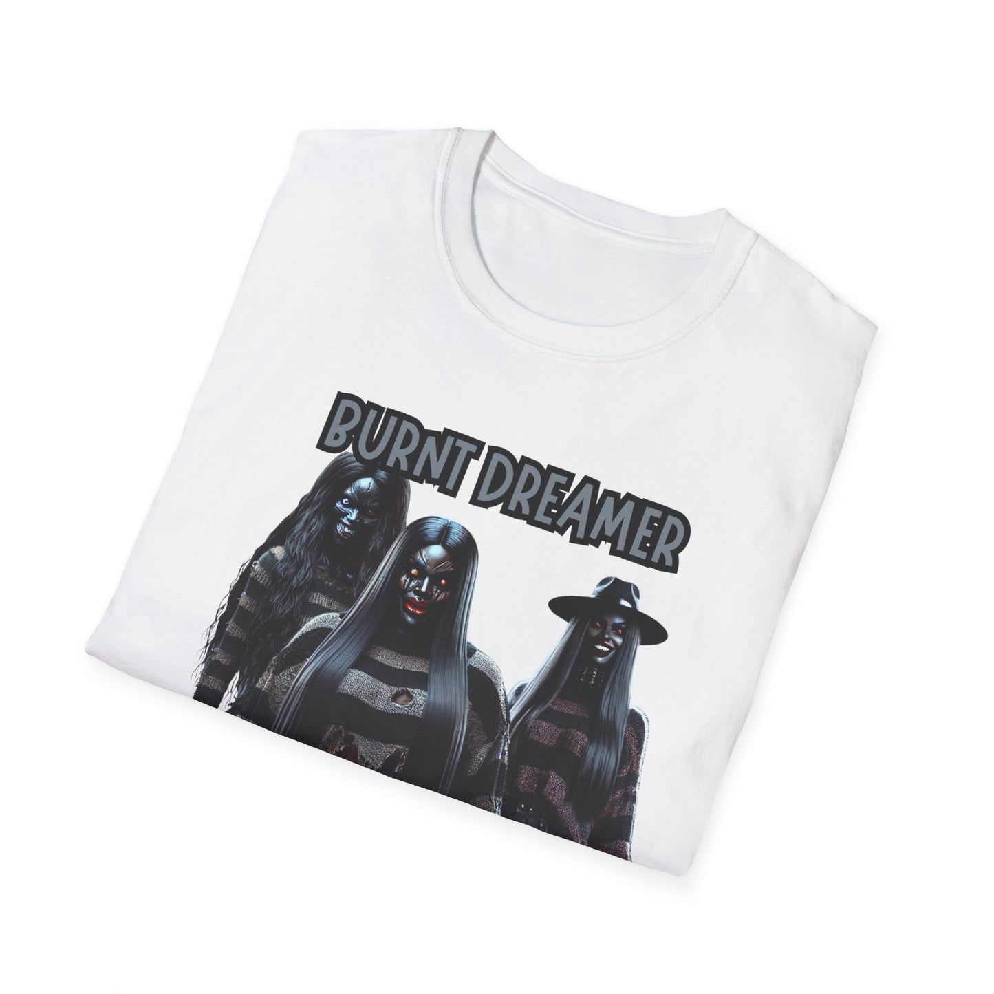 Burnt Dreamer Unisex T-Shirt, Graphic Tee, Festival Wear, Music Lover Gift, Casual Outfit, Comfortable Everyday Wear