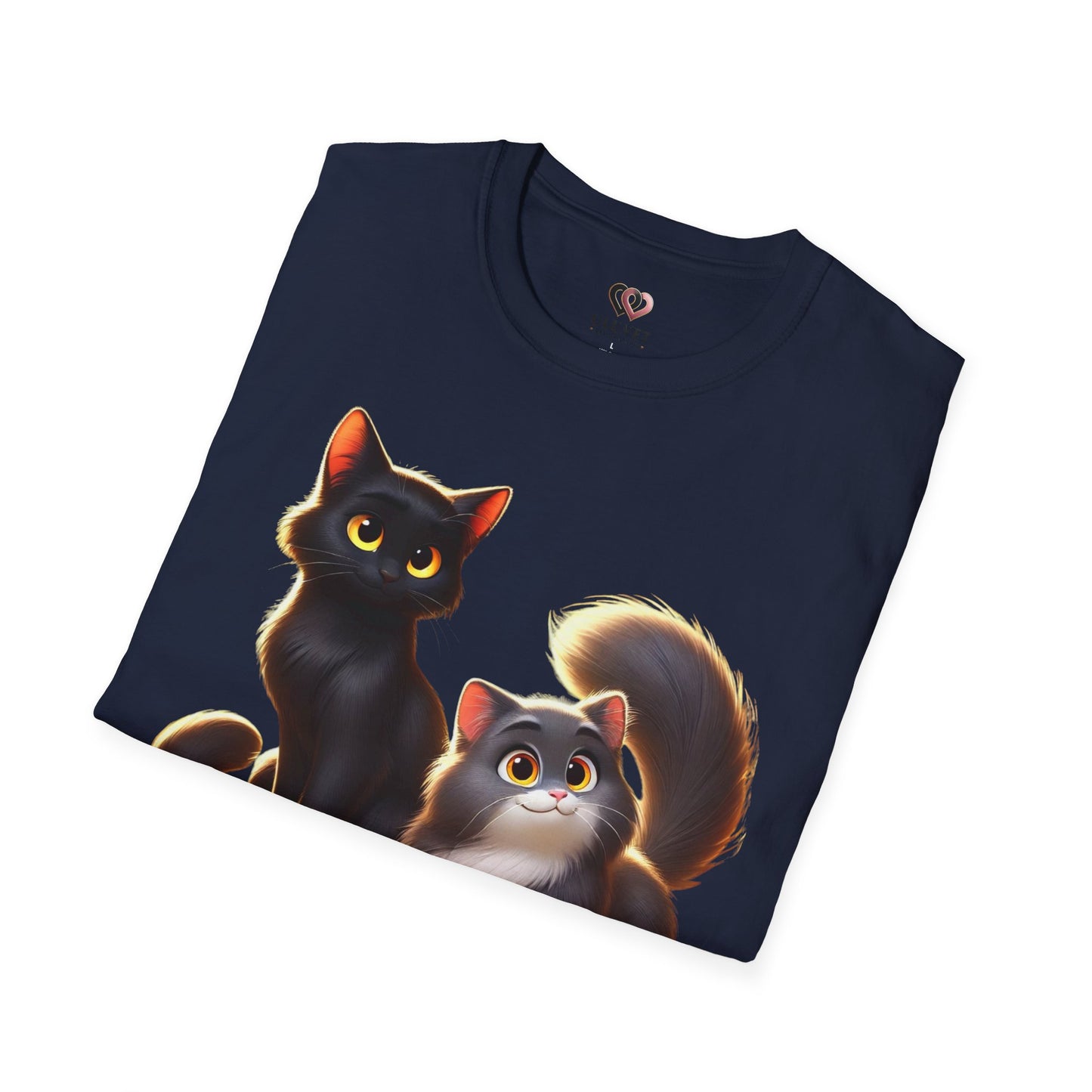 Cute Cat Chaos Unisex T-Shirt, Pet Lover Gift, Funny Cat Shirt, Cat Mom Apparel, Animal Lover Tee