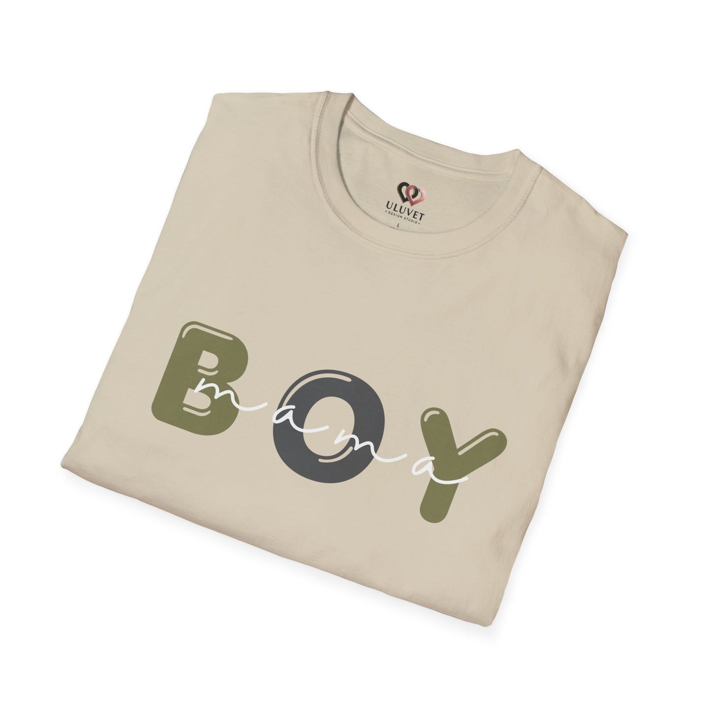 Boy Mama Unisex Softstyle T-Shirt, Casual Tee for Moms, Perfect Gift for Mother's Day, Summer Apparel, Family Matching Tee