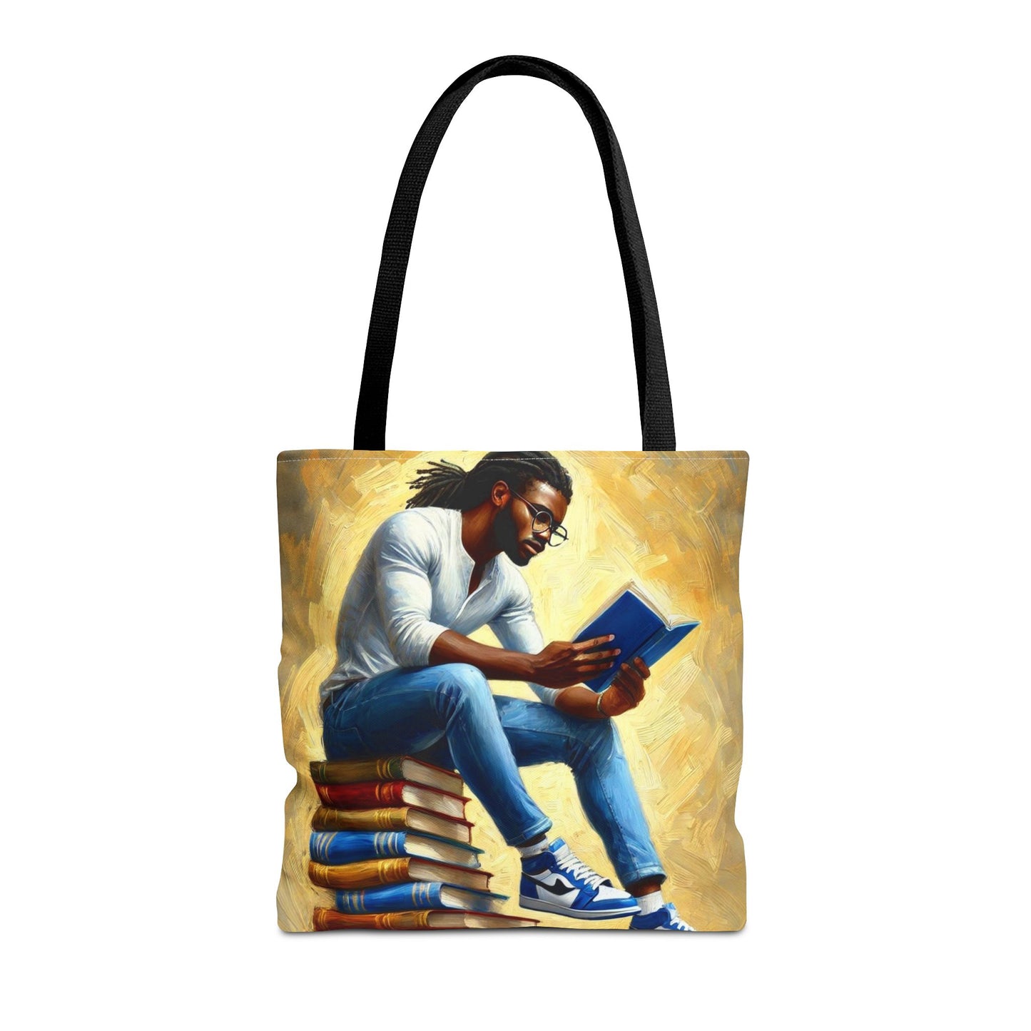 Book Lover Tote Bag. Literary Book Lover Art