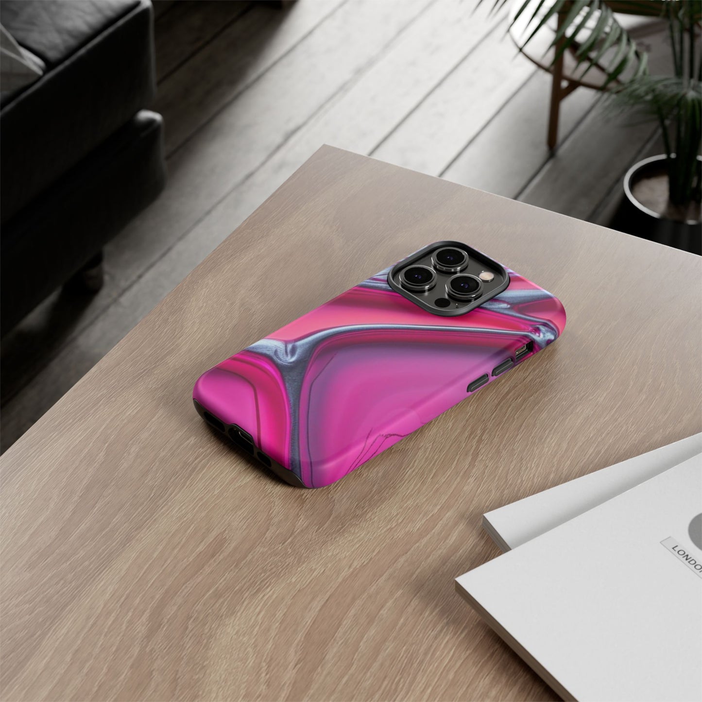 Abstract Phone Case - Stylish, Durable, Trendy Design for Phones - Unique Gift for Friends, Birthday Present, Tech Accessory, Modern Decor