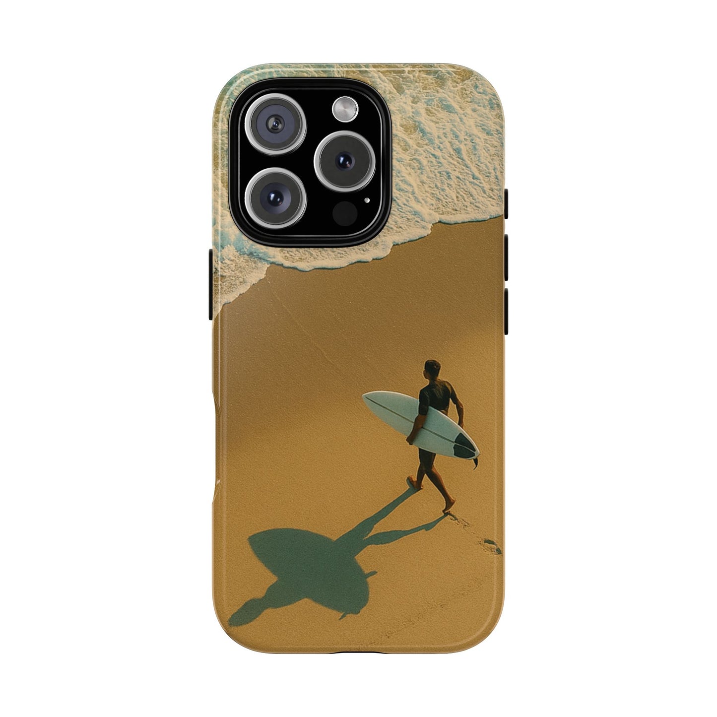 Surfing Phone Case, Coastal Vibe Smartphone Cover, Ocean Lover Gift, Beach Themed Accessory, Summer Essentials