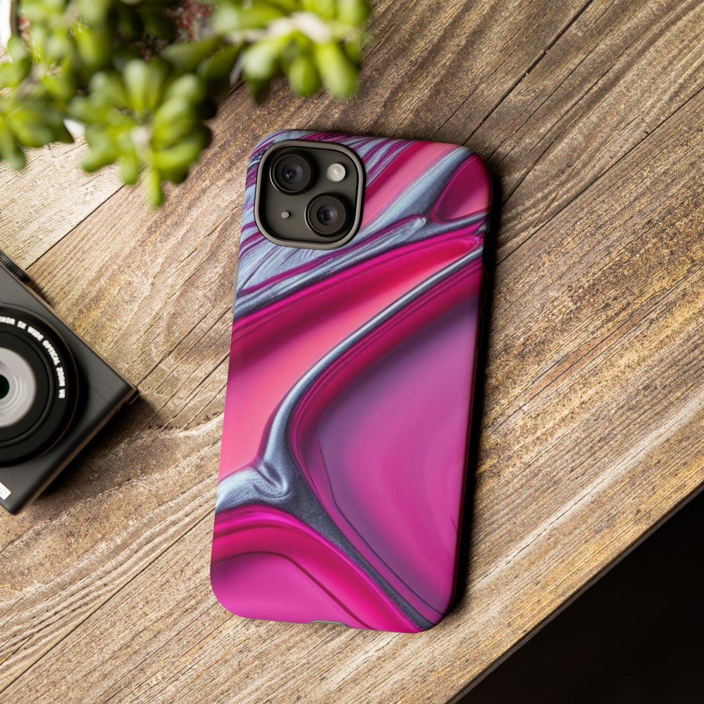 Abstract Phone Case - Stylish, Durable, Trendy Design for Phones - Unique Gift for Friends, Birthday Present, Tech Accessory, Modern Decor