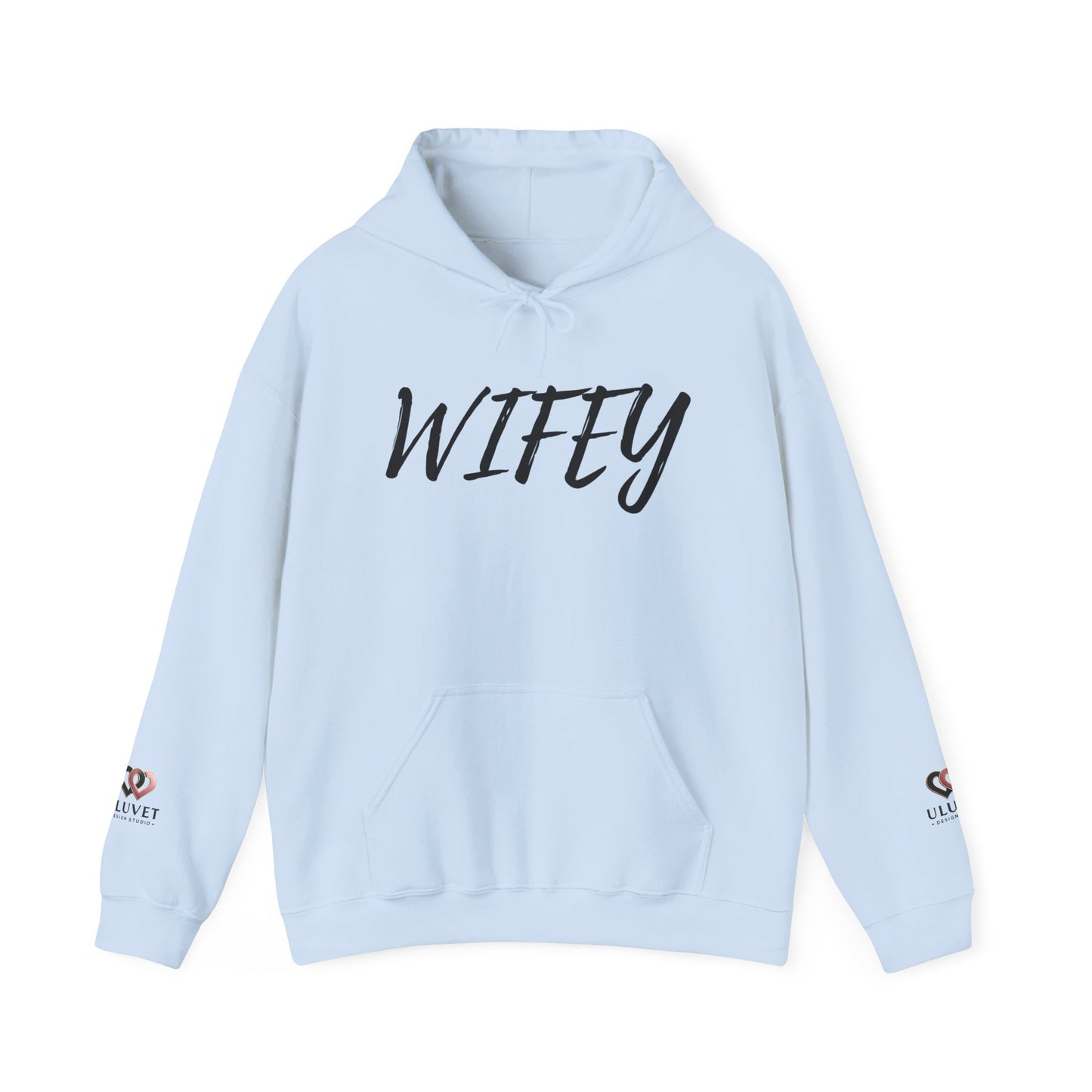 Wifey Hoodie - Cozy Unisex Sweatshirt for Gifts, Bridal Shower, Anniversary, Casual Wear, Everyday Comfort