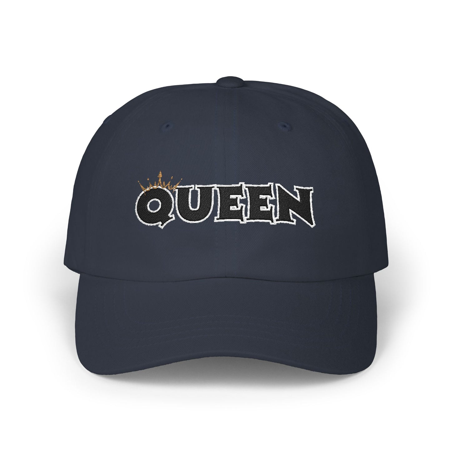 Queen Dad Cap, Stylish Baseball Hat for Trendy Dads, Adjustable Cap, Gift for Father's Day, Unique Fashion Accessory, Casual Everyday Wear