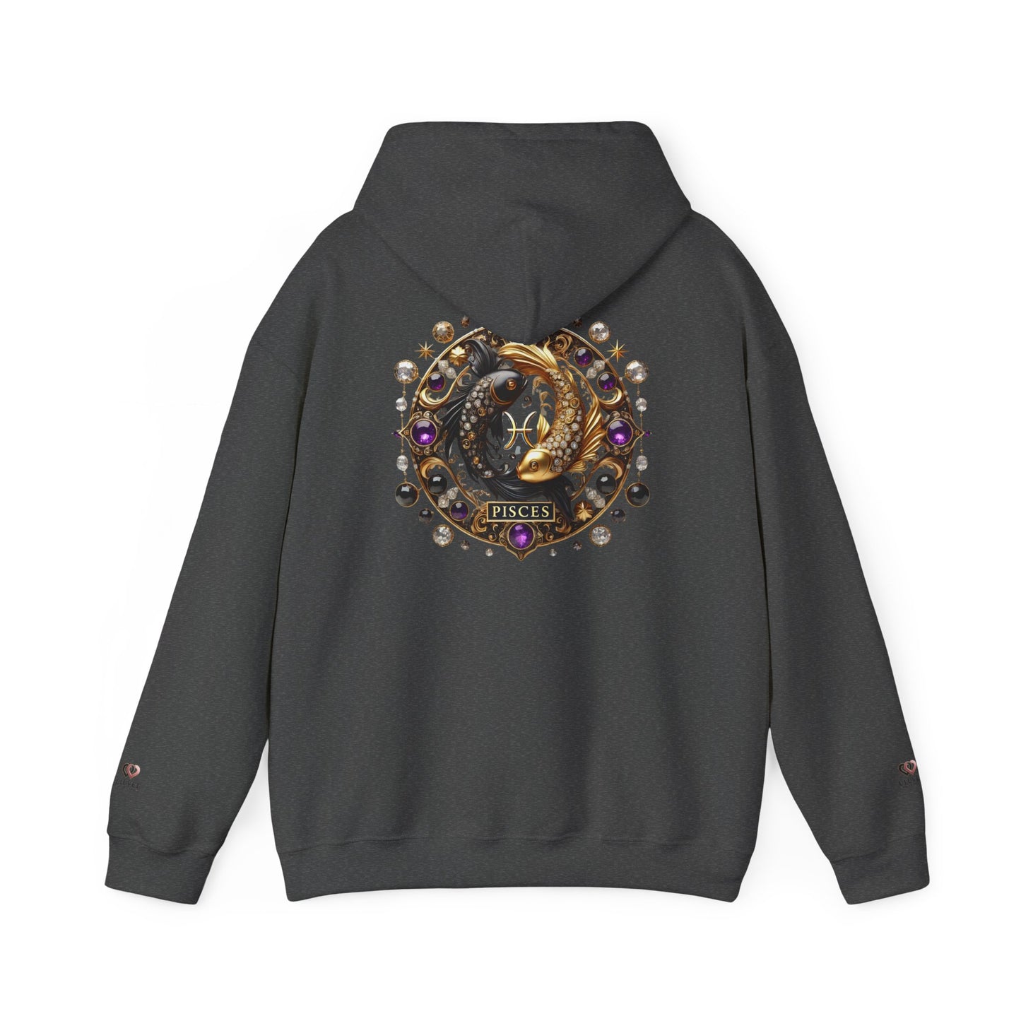 Cosmic Pisces Zodiac Sweatshirt: Astrology Gift, Horoscope Apparel, Unisex Hoodie, Constellation Design, Astrology Lover's Gift