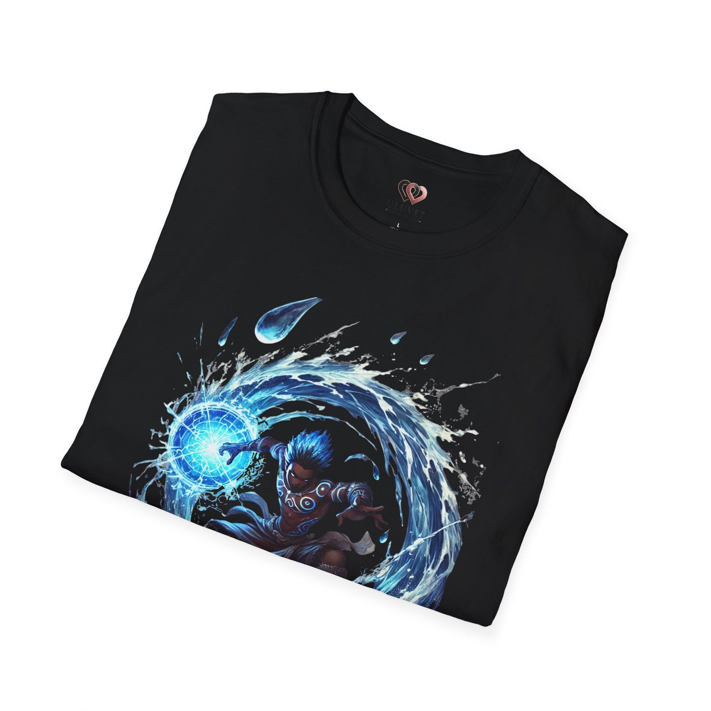 Water Anime Unisex Softstyle T-Shirt