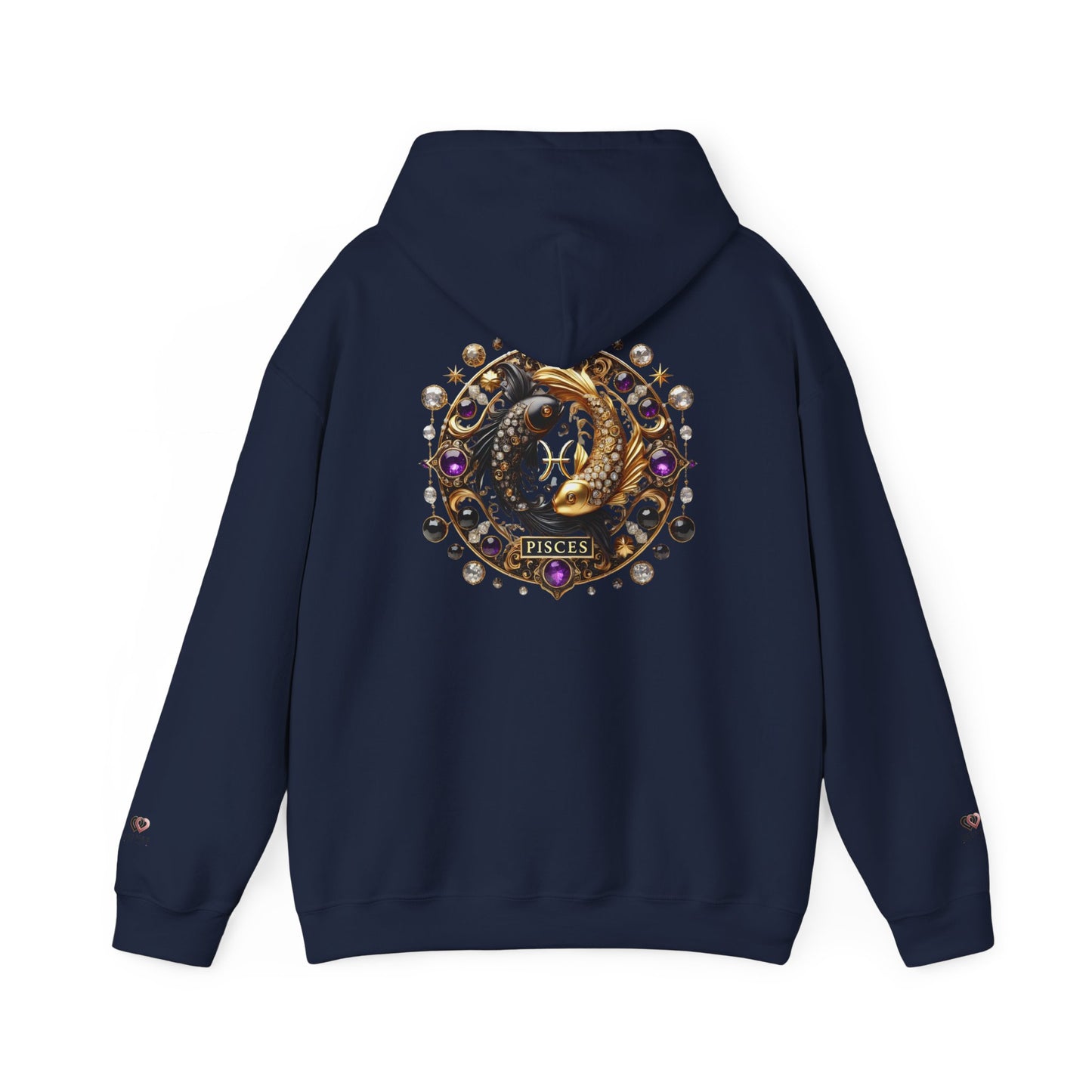Cosmic Pisces Zodiac Sweatshirt: Astrology Gift, Horoscope Apparel, Unisex Hoodie, Constellation Design, Astrology Lover's Gift