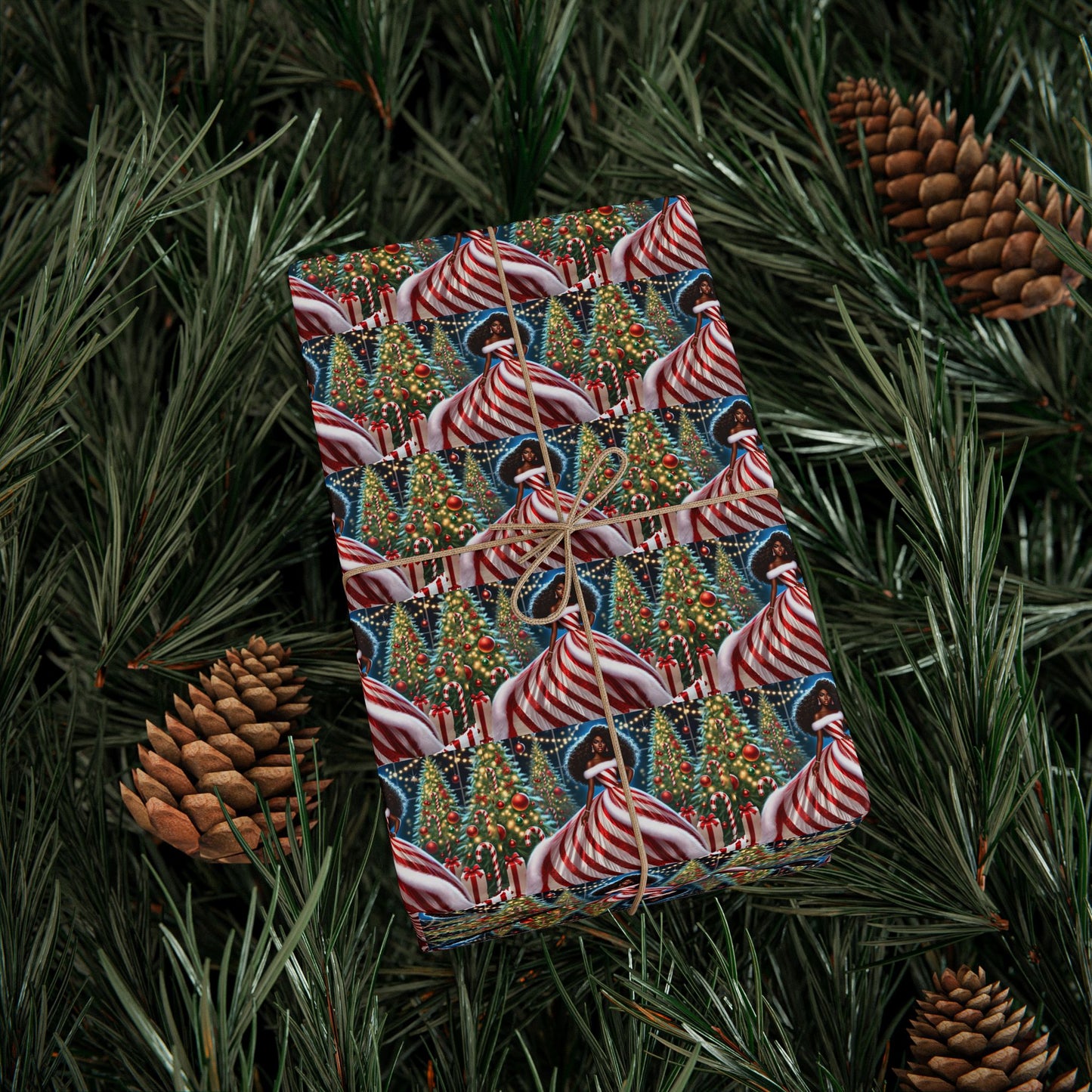 Festive Holiday Wrapping Paper - Colorful Christmas Designs for Creative Gift Giving