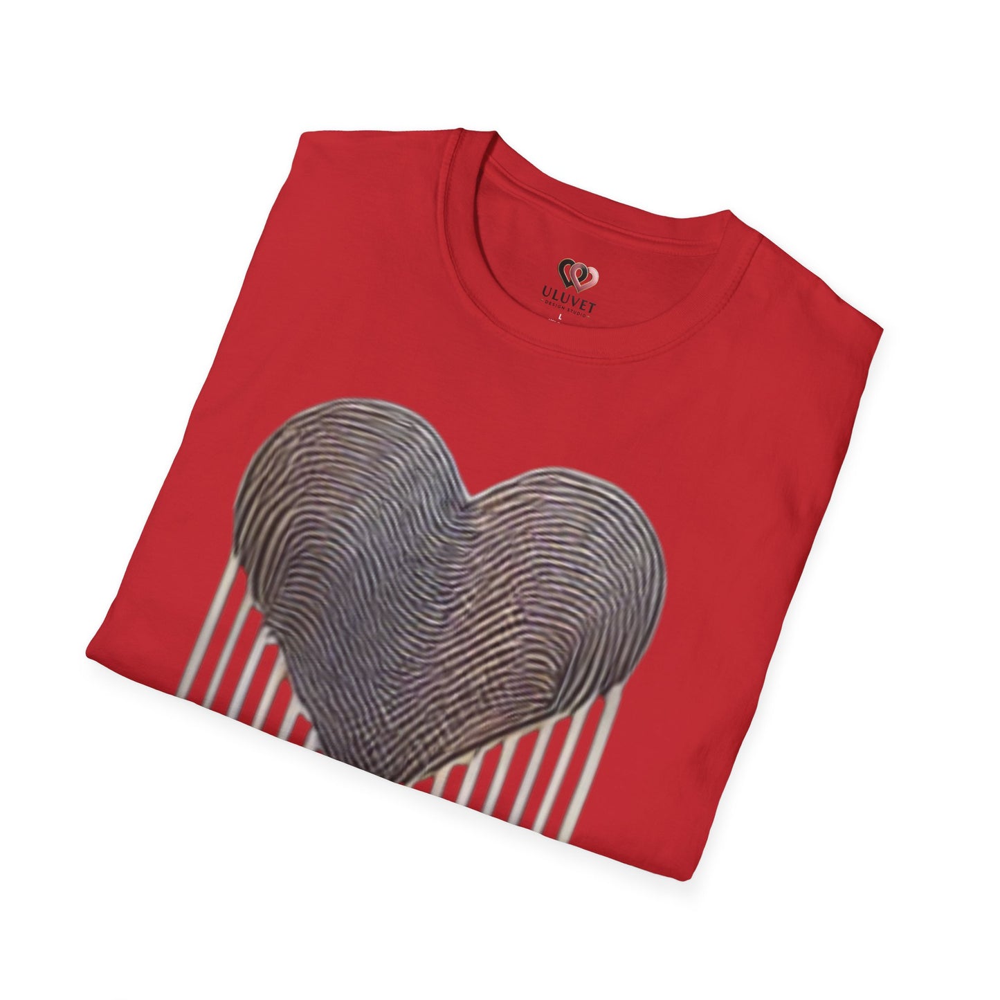Heartfelt Fingerprint T-Shirt – Perfect for Gift Giving, Casual Wear, Couples, Anniversaries, Loved Ones