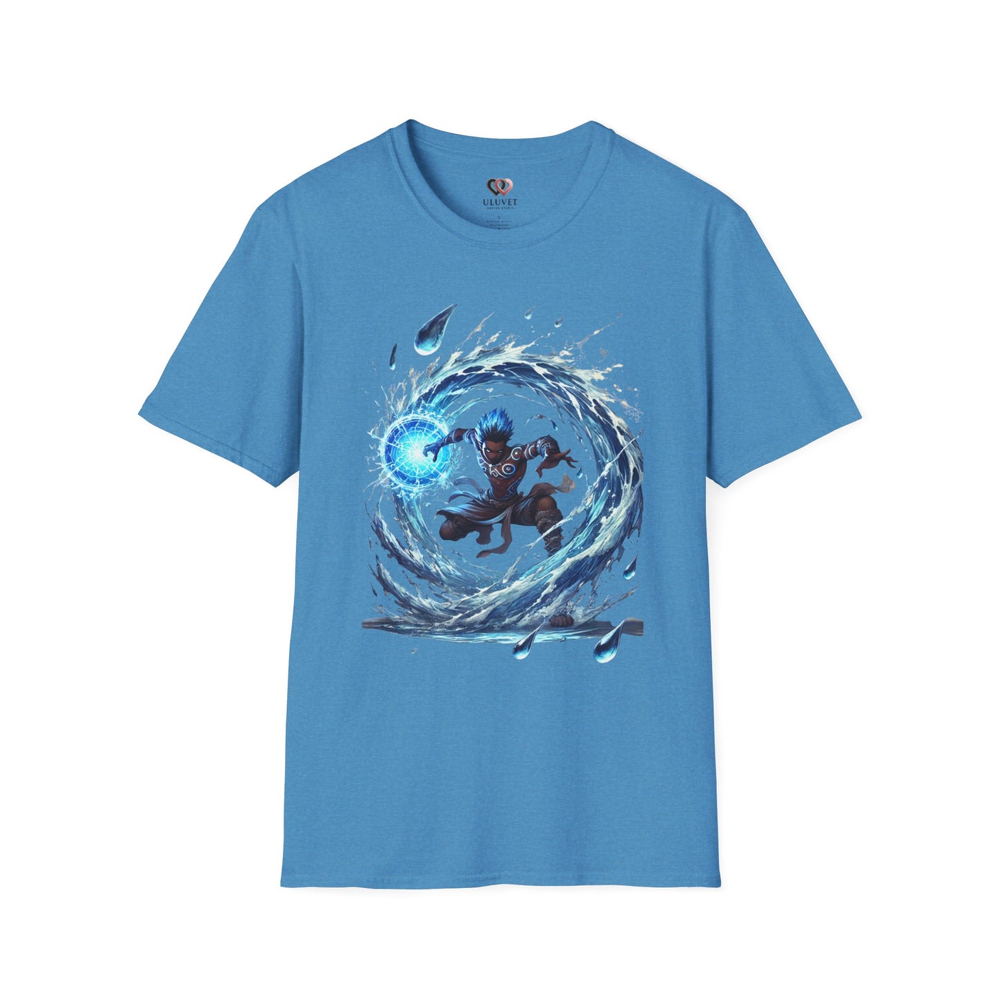 Water Anime Unisex Softstyle T-Shirt