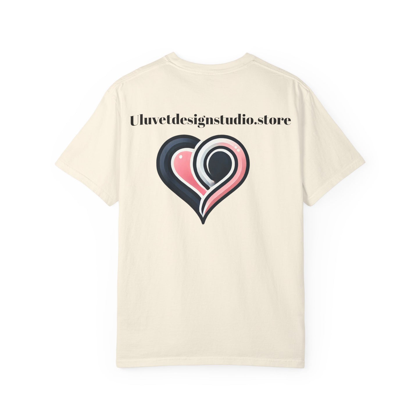 Romantic Heart T-Shirt, Unisex Gift, Valentine's Day Apparel, Couple's Clothing, Custom Love Shirt, Everyday Casual Wear, Love Design