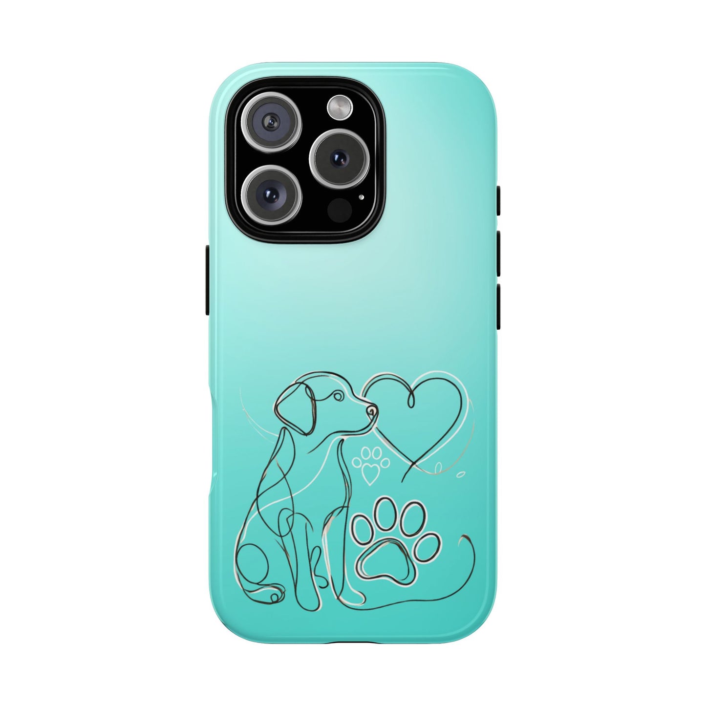 Pet Lover Phone Case, Dog Lover Gift, Cute Pet Accessory, Dog Paw Design Case, Unique Phone Cover, Animal Lover Gift
