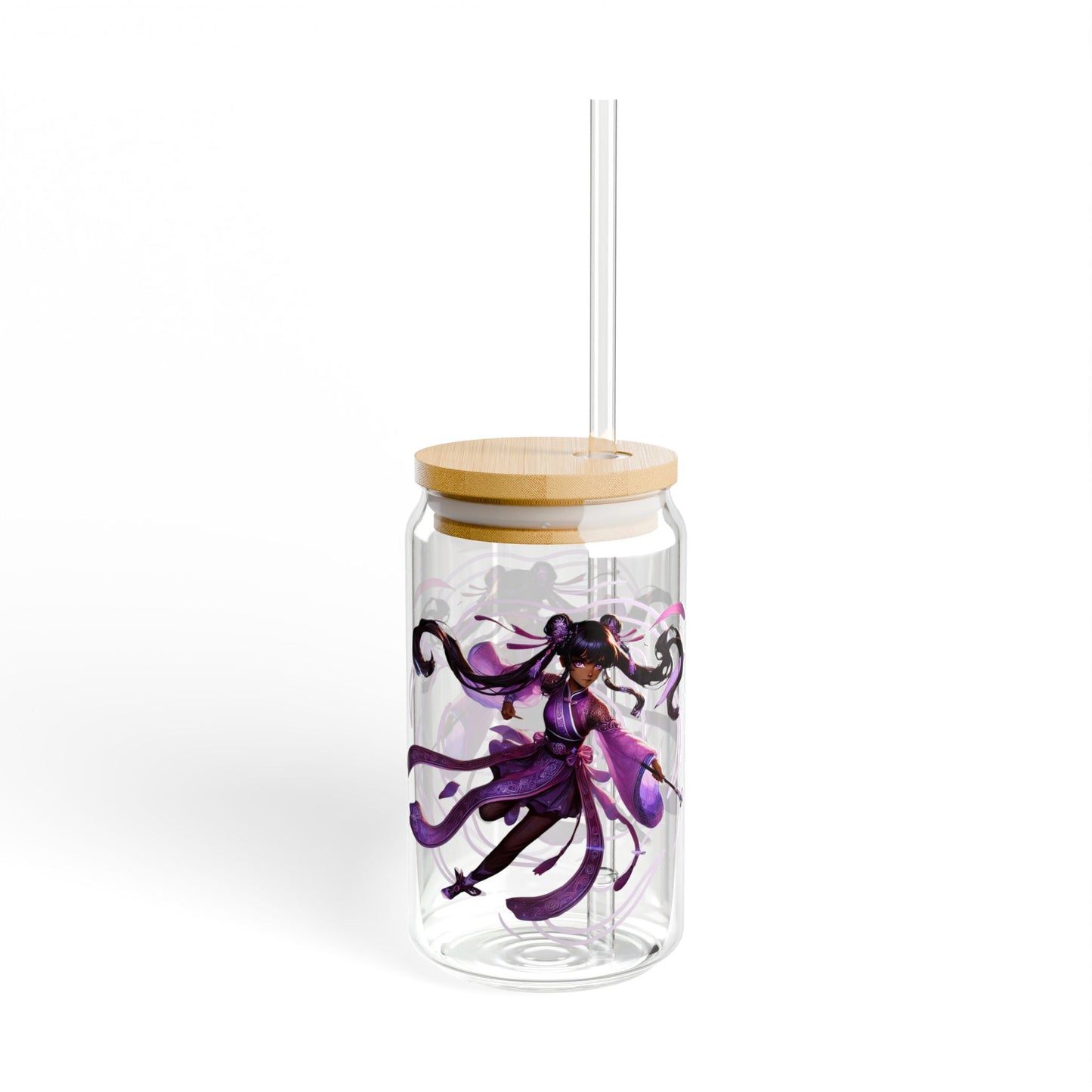 Anime Sipper Glass, 16oz
