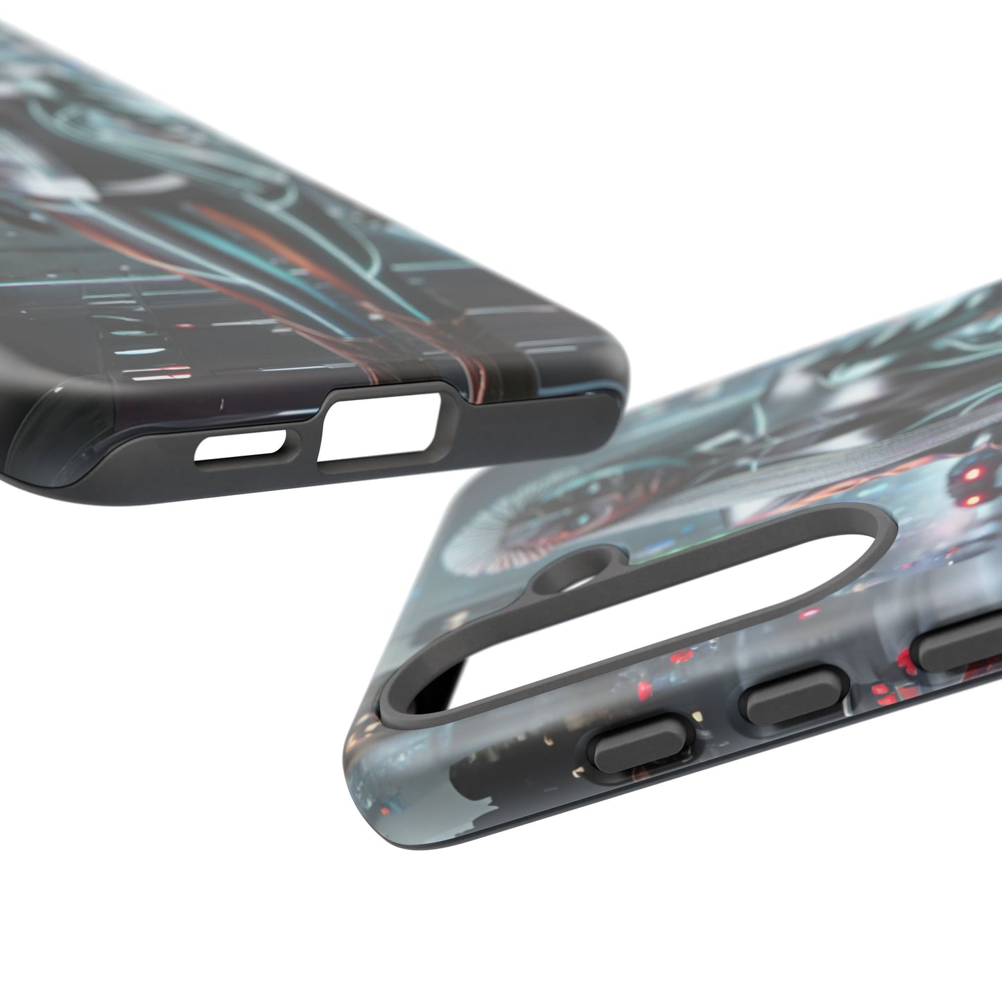 Futuristic Phone Case for Tech Lovers, Cyberpunk Phone Cover, Cool Gift for Him/Her, Unique Tech Accessory, Stylish Phone Protector