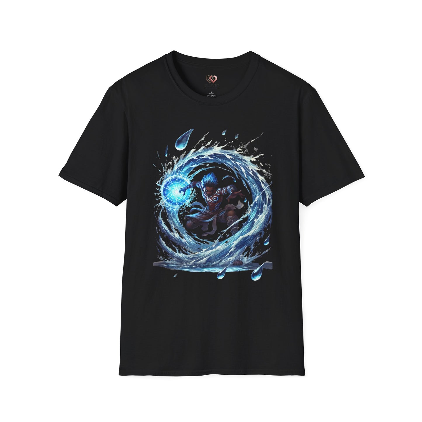 Water Anime Unisex Softstyle T-Shirt