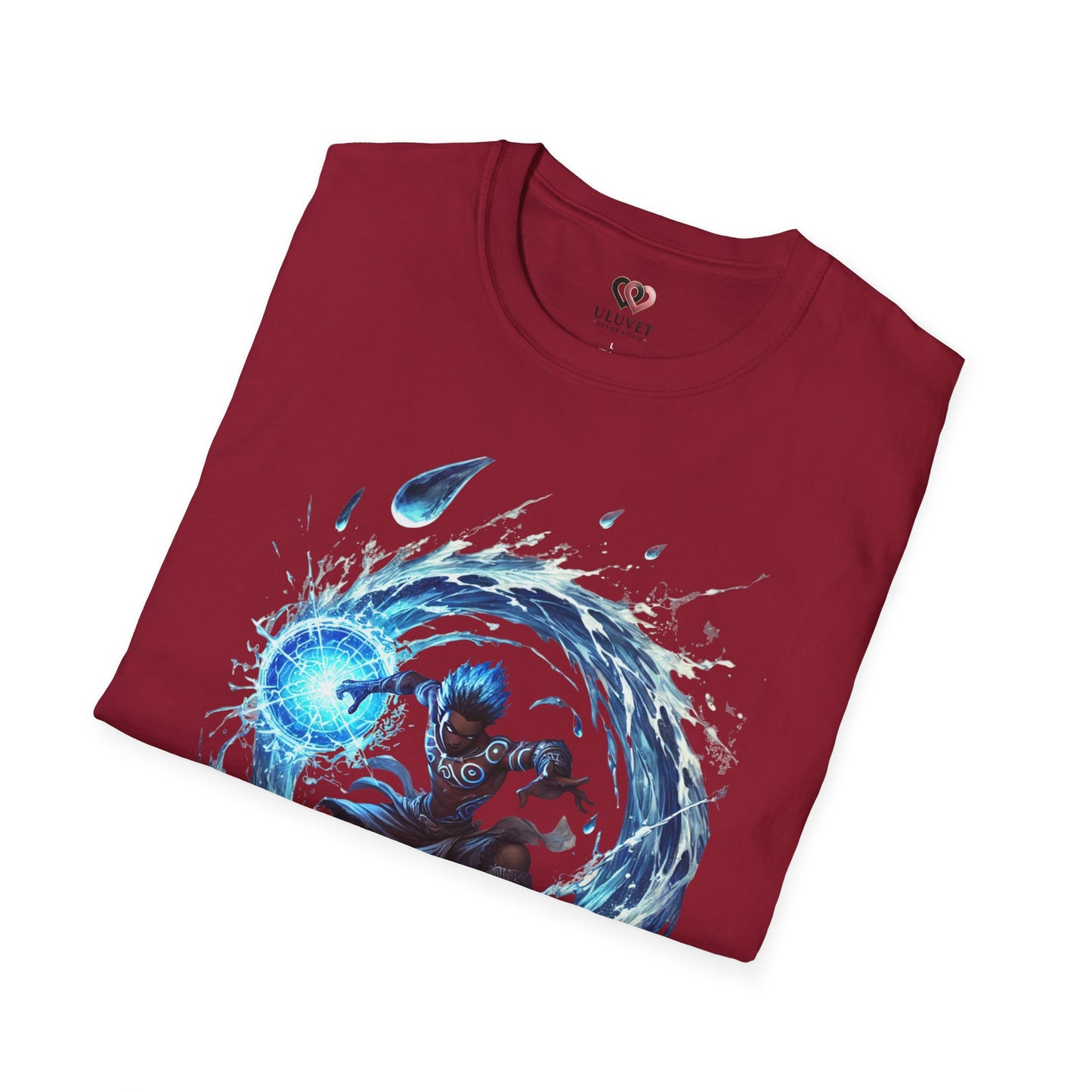Water Anime Unisex Softstyle T-Shirt