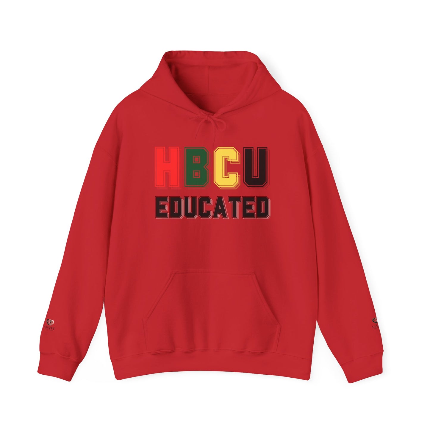 HBCU Educated Hoodie | Casual Wear for College Graduates, Perfect for School Spirit, Black History Month, Gifts