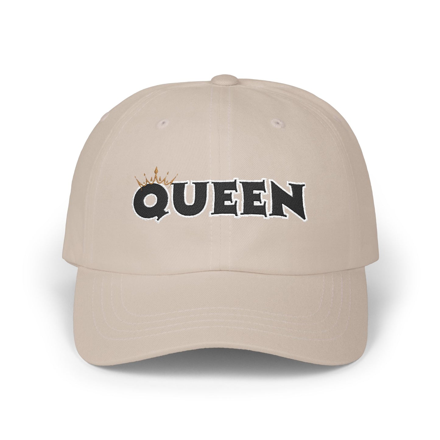 Queen Dad Cap, Stylish Baseball Hat for Trendy Dads, Adjustable Cap, Gift for Father's Day, Unique Fashion Accessory, Casual Everyday Wear
