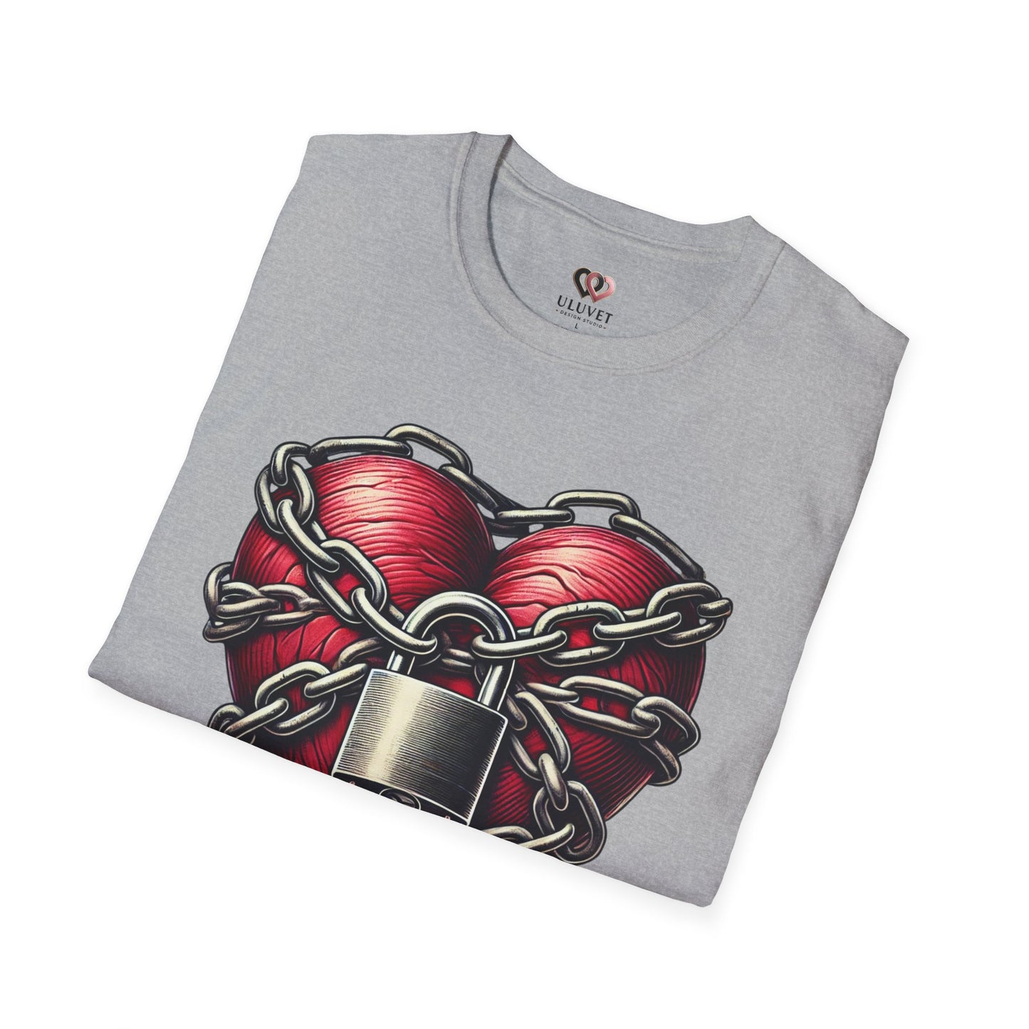Heart Protected Graphic Tee, Unisex T-Shirt, Casual Wear, Unique Gift, Streetwear Style, Heartfelt Apparel