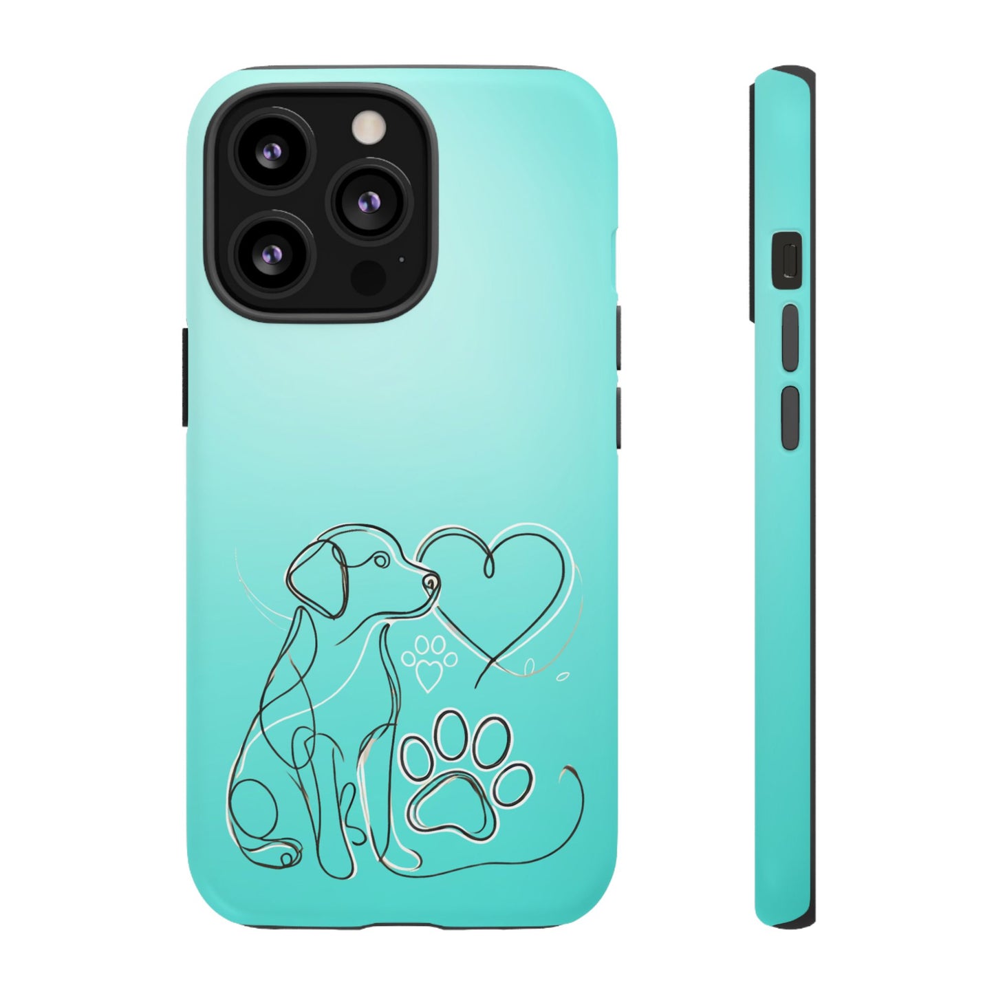 Pet Lover Phone Case, Dog Lover Gift, Cute Pet Accessory, Dog Paw Design Case, Unique Phone Cover, Animal Lover Gift
