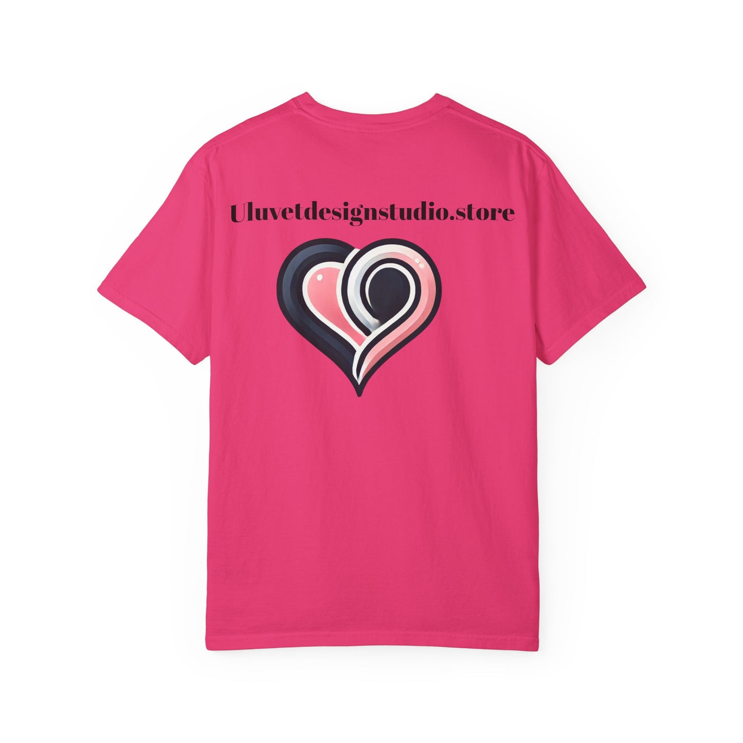 Romantic Heart T-Shirt, Unisex Gift, Valentine's Day Apparel, Couple's Clothing, Custom Love Shirt, Everyday Casual Wear, Love Design