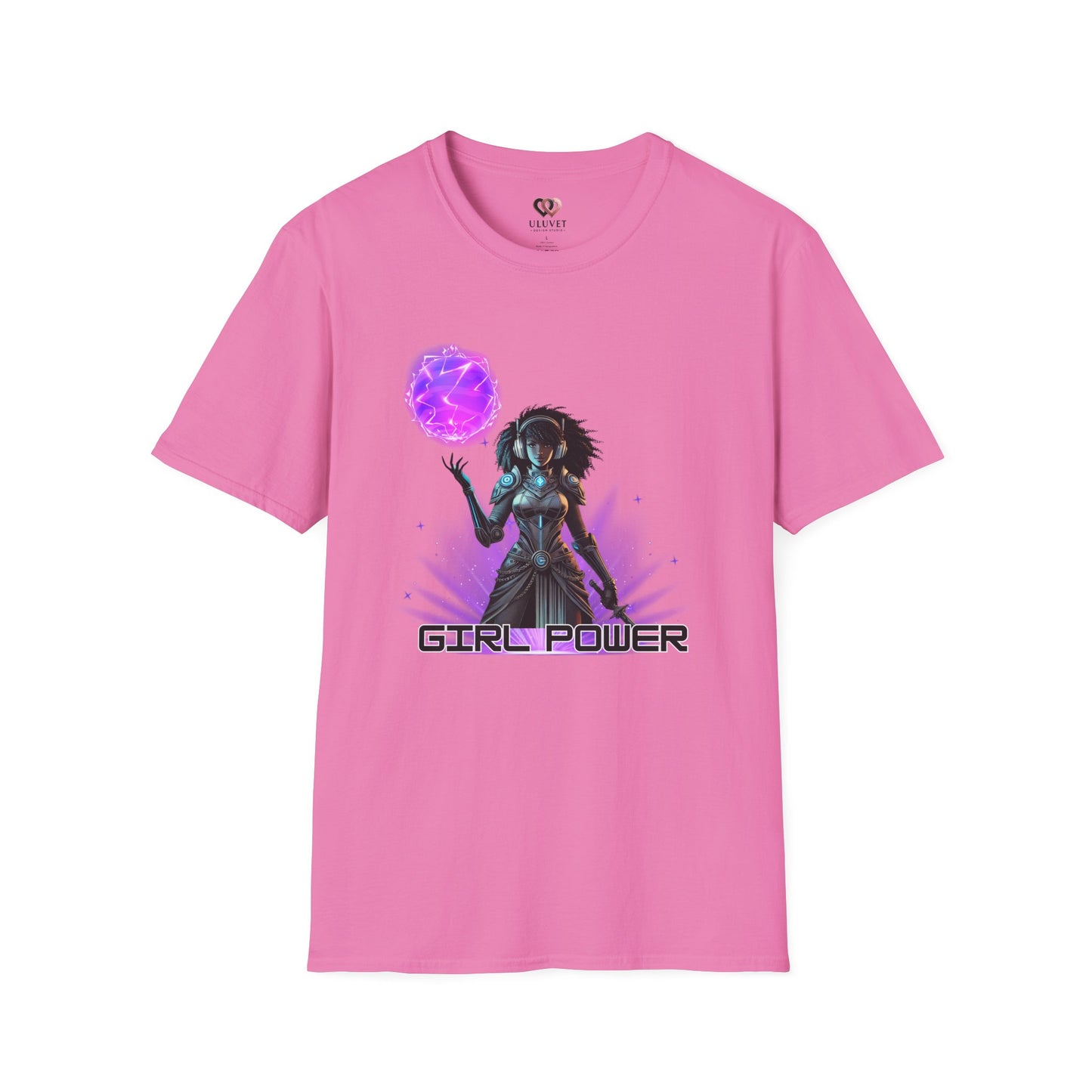 Girl Power Unisex Softstyle T-Shirt, Empowerment Tee, Gift for Her, Feminist Apparel, Birthday Present, Casual Wear