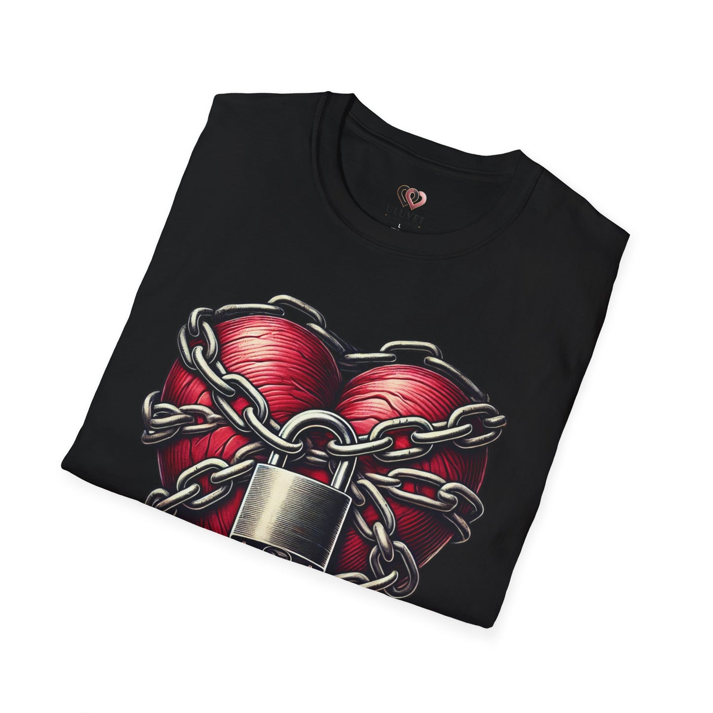 Heart Protected Graphic Tee, Unisex T-Shirt, Casual Wear, Unique Gift, Streetwear Style, Heartfelt Apparel
