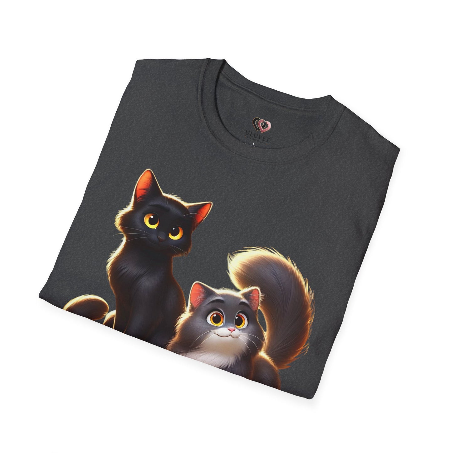 Cute Cat Chaos Unisex T-Shirt, Pet Lover Gift, Funny Cat Shirt, Cat Mom Apparel, Animal Lover Tee