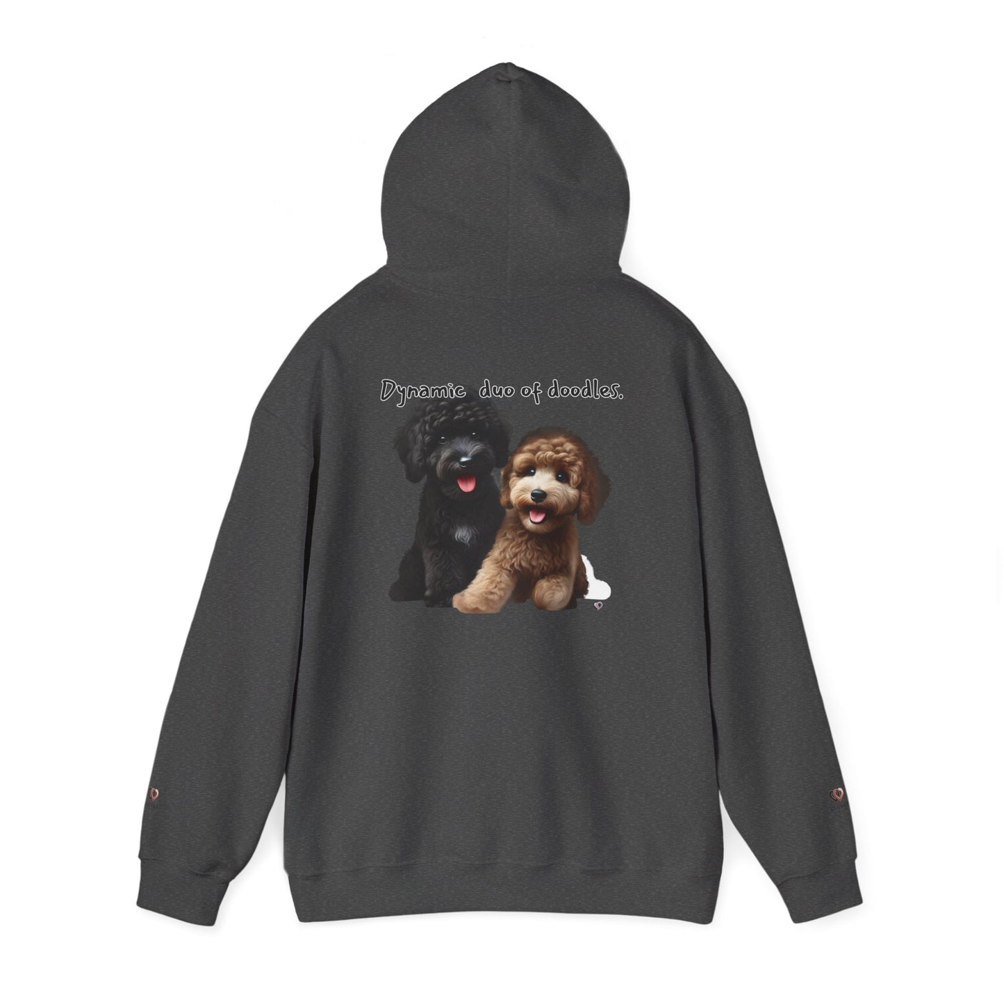 Doodle Friends Hoodie - Cozy Dog Lover Sweatshirt, Perfect for Gifts, Pet Lovers' Apparel, Fun Animal Design, Everyday Wear
