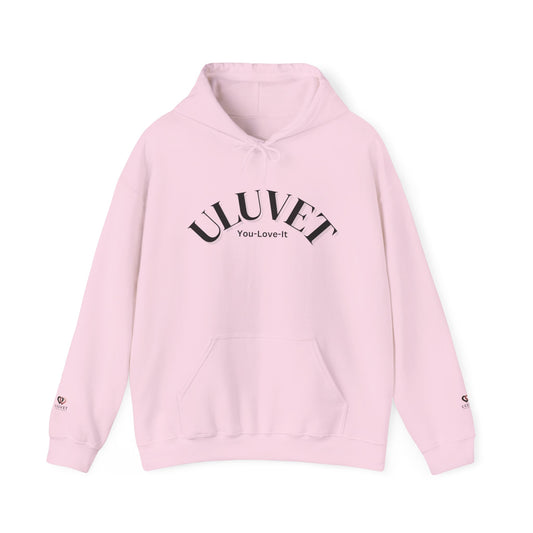 ULUVET Unisex Heavy Blend™ Hooded Sweatshirt, Cozy Unisex Hoodie, Perfect for Gifting, Casual Wear, Valentine's Day, Love Sweatshirt