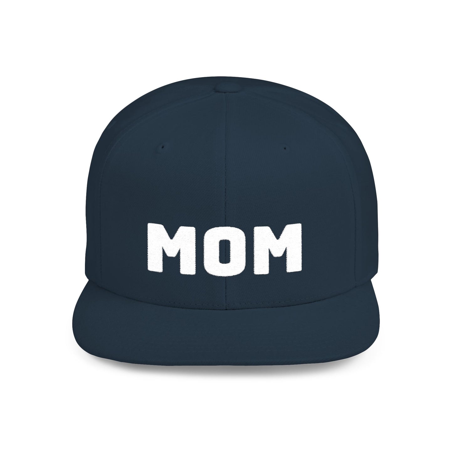 Modern MOM Flat Bill Snapback Hat, Trendy Mom Gift, Stylish Cap for Mothers, Unique Mother's Day Item, Everyday Wear, Fashion Accessory