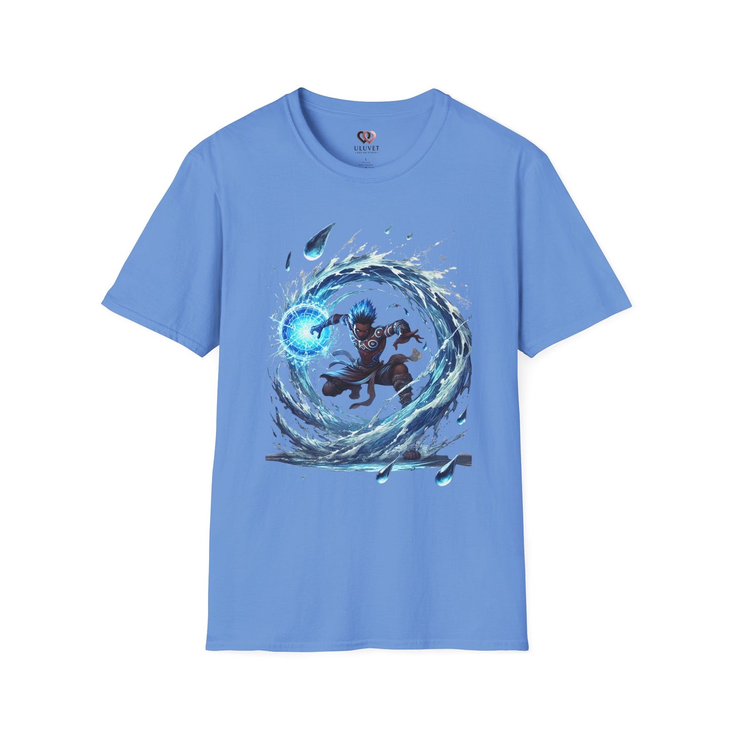 Water Anime Unisex Softstyle T-Shirt