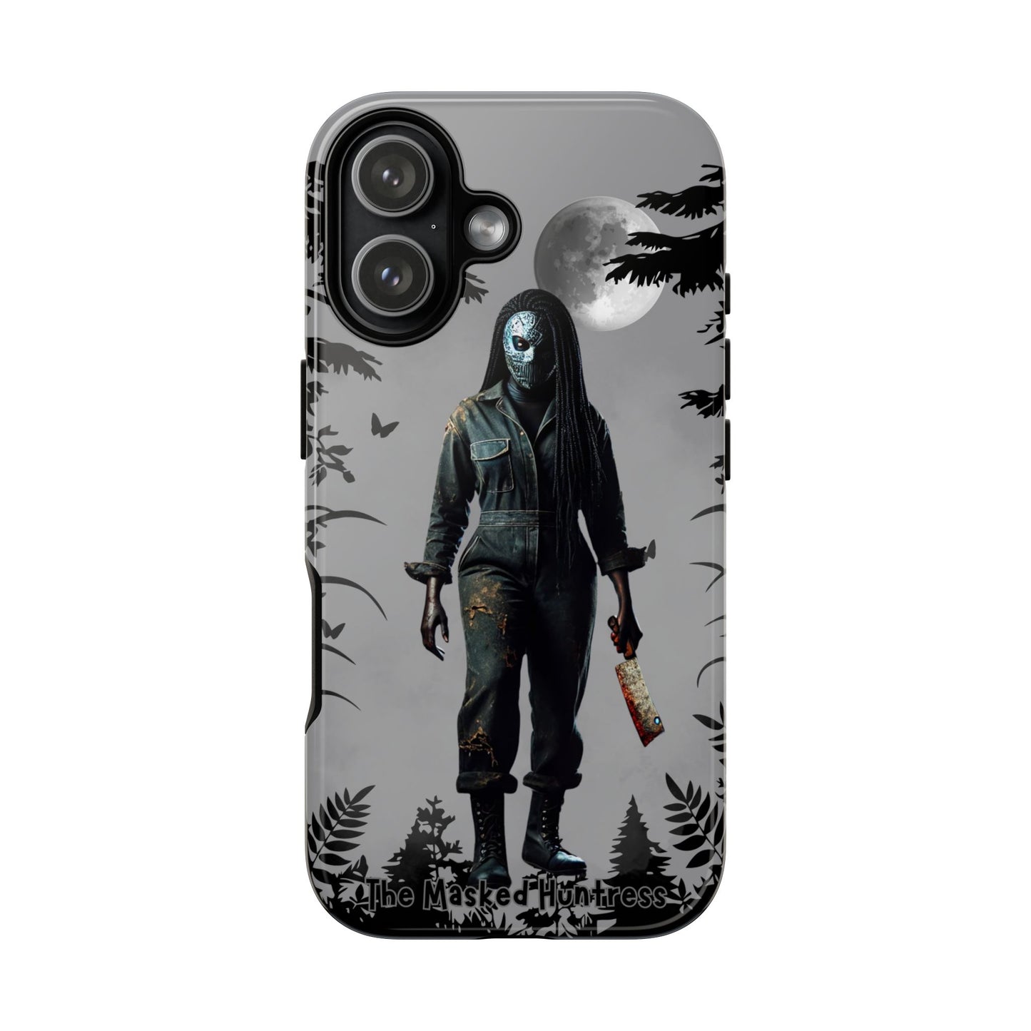 Horror Phone Case featuring Creepy Character, Gothic Aesthetic, Perfect for Horror Fans, Halloween Gifts, Unique Phone Cover, Tough Cases