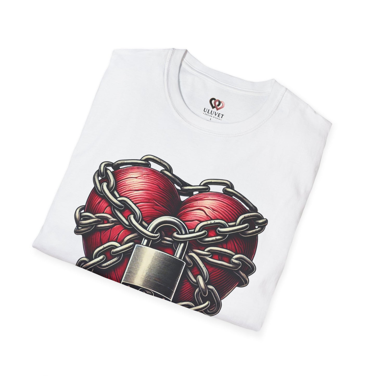 Heart Protected Graphic Tee, Unisex T-Shirt, Casual Wear, Unique Gift, Streetwear Style, Heartfelt Apparel