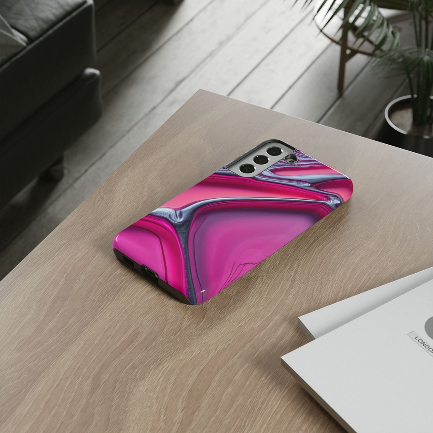 Abstract Phone Case - Stylish, Durable, Trendy Design for Phones - Unique Gift for Friends, Birthday Present, Tech Accessory, Modern Decor