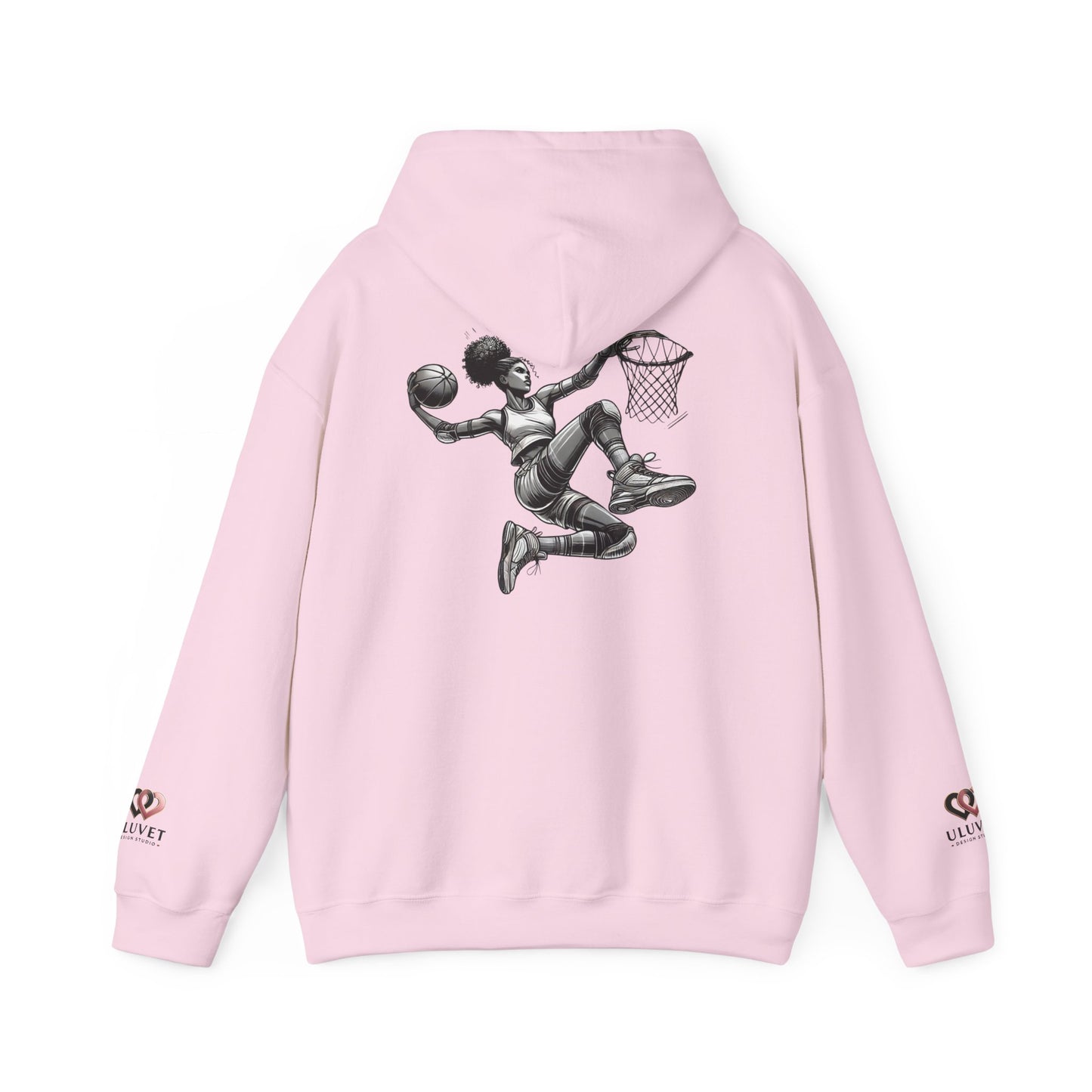 Stylish Unisex Heavy Blend™ Hoodie with Basketball Design, Cozy Sweatshirt for Athletes, Perfect Gift for Sports Lovers, Casual Wear, [...]