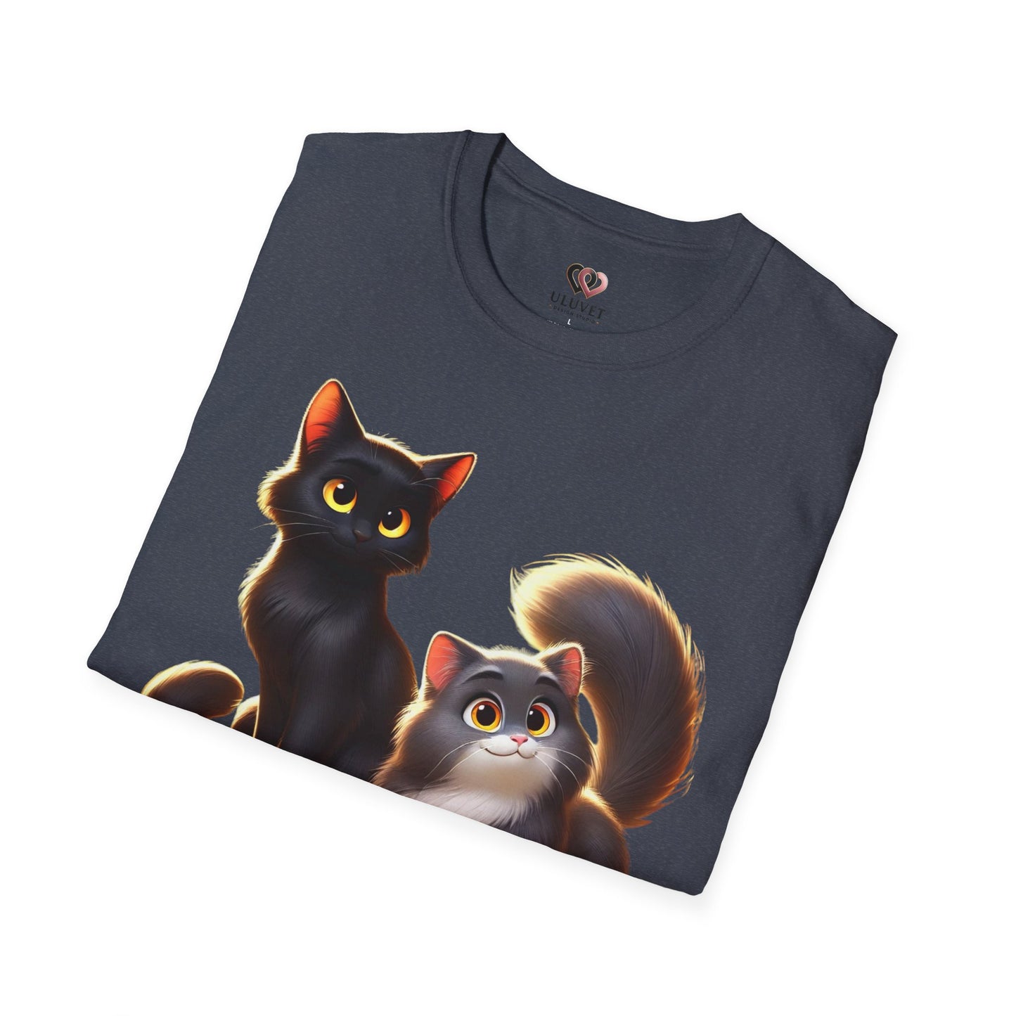 Cute Cat Chaos Unisex T-Shirt, Pet Lover Gift, Funny Cat Shirt, Cat Mom Apparel, Animal Lover Tee