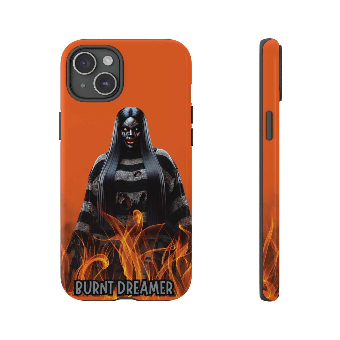Tough Cases Phone Case, Burnt Dreamer, Halloween Gift, Unique Phone Accessories, Trendy Mobile Cover, Stylish Case Design