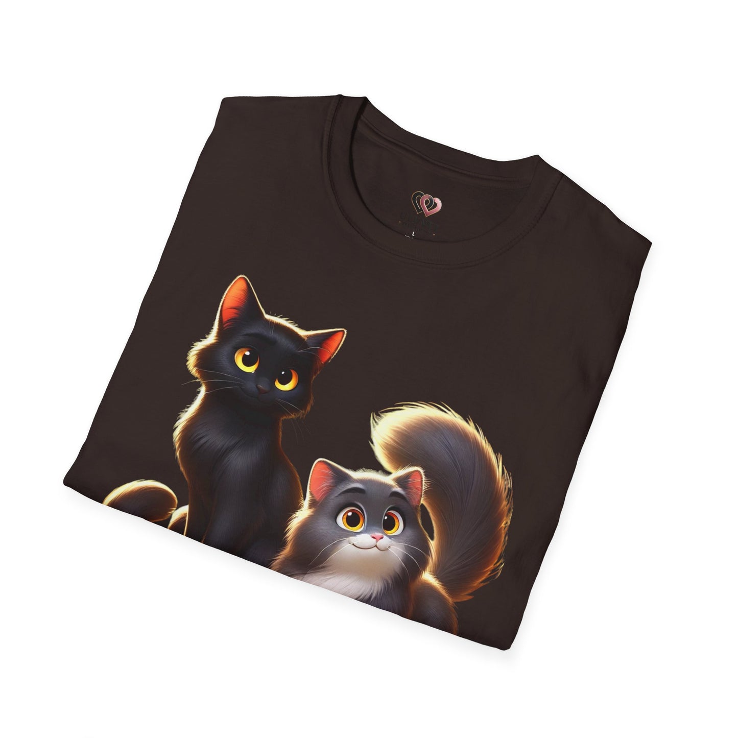 Cute Cat Chaos Unisex T-Shirt, Pet Lover Gift, Funny Cat Shirt, Cat Mom Apparel, Animal Lover Tee