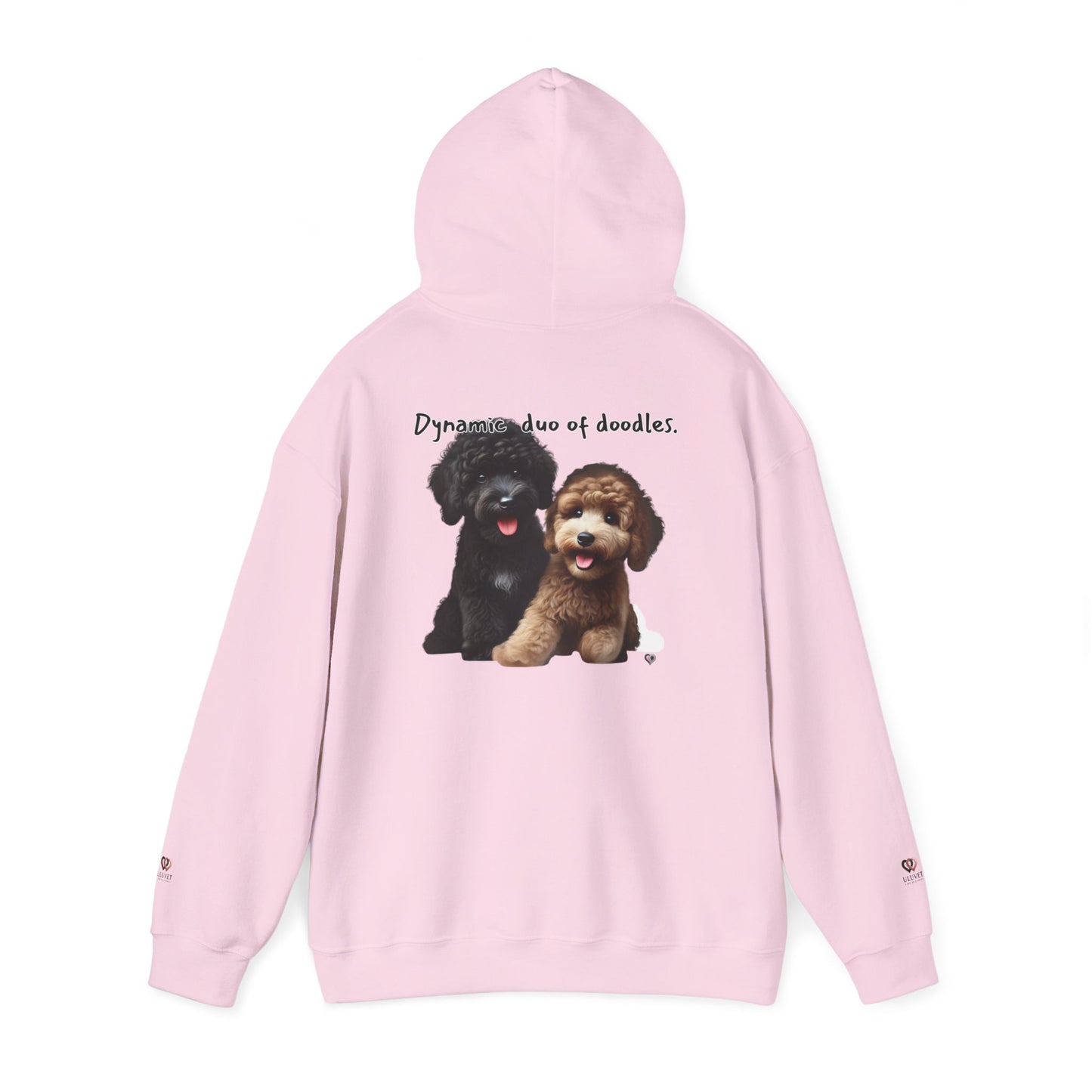 Doodle Friends Hoodie - Cozy Dog Lover Sweatshirt, Perfect for Gifts, Pet Lovers' Apparel, Fun Animal Design, Everyday Wear