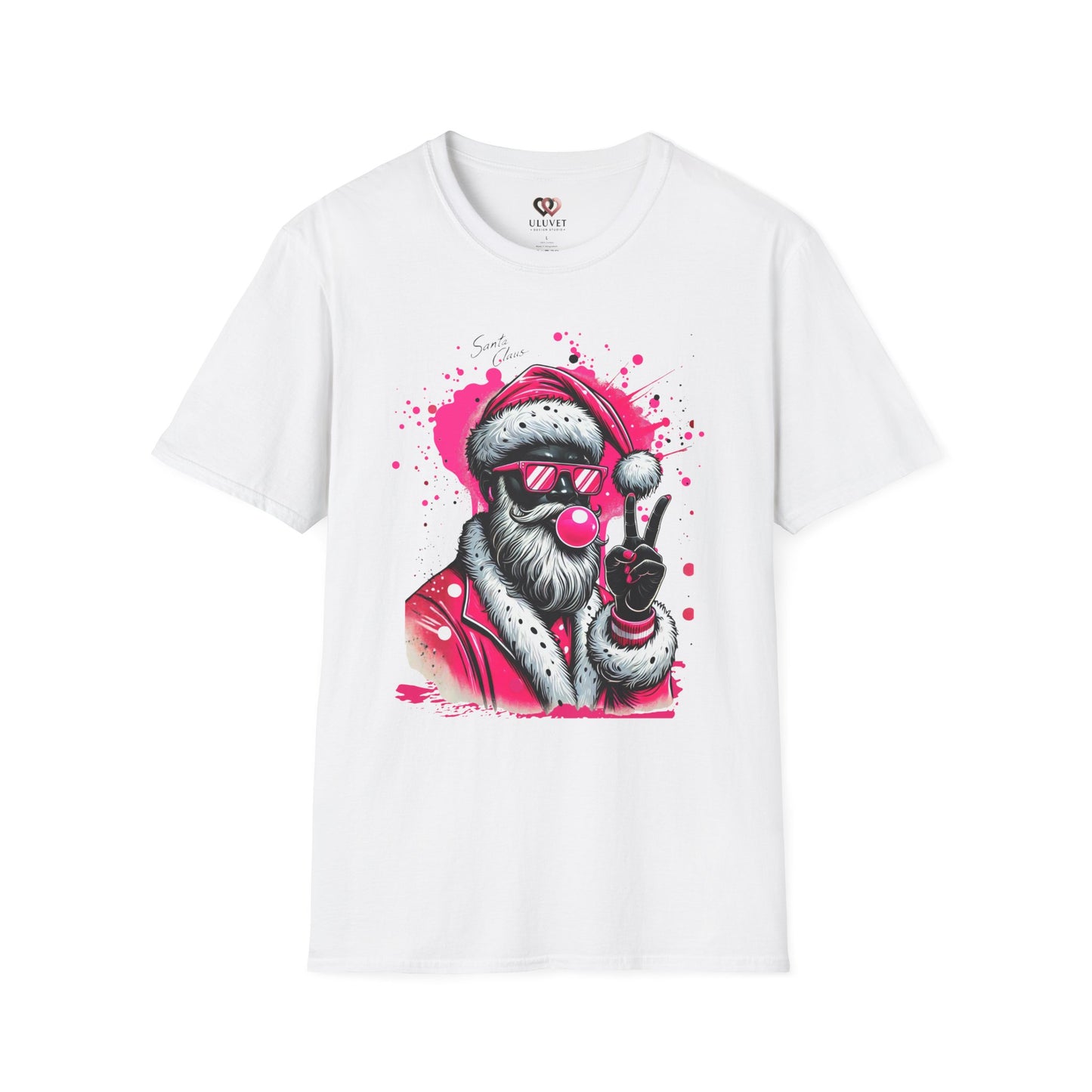 Cool Santa Claus T-Shirt, Fun Christmas Shirt, Holiday Gift, Unisex Tee, Rebellious Santa, Casual Wear